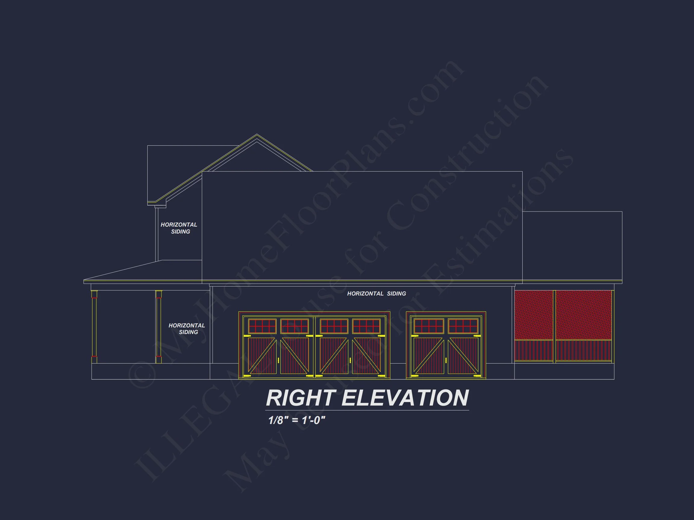 19-2092 HOUSE PLAN - Elegant House Plan with Blueprint Designs & CAD Features 5 Elegant house Plan with Blueprint Designs & CAD Features