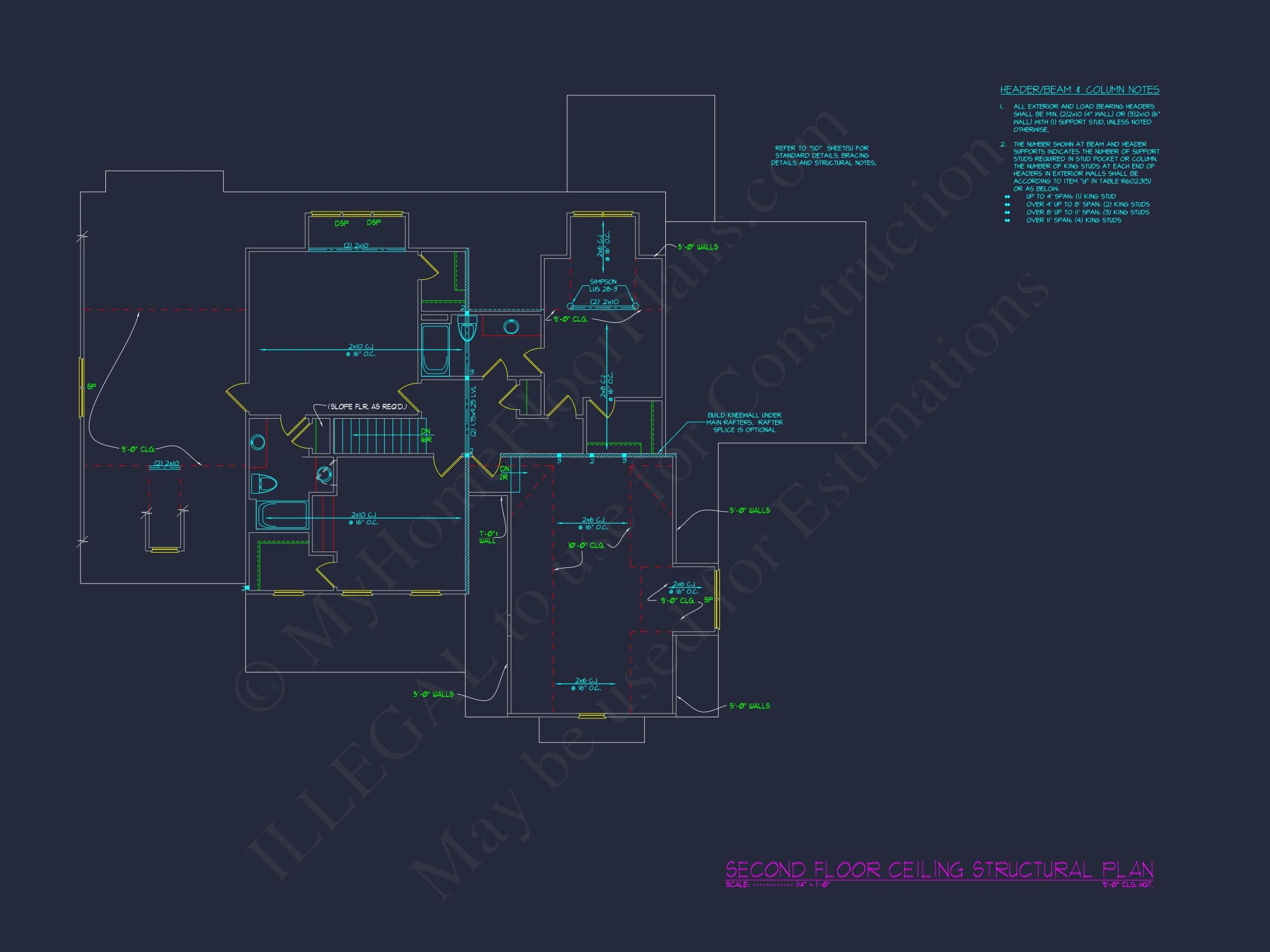 19-1518 HOUSE PLAN - Classic Craftsman House Plan with Spacious Floor Designs in CAD 10 Classic Craftsman house Plan with Spacious Floor Designs in CAD