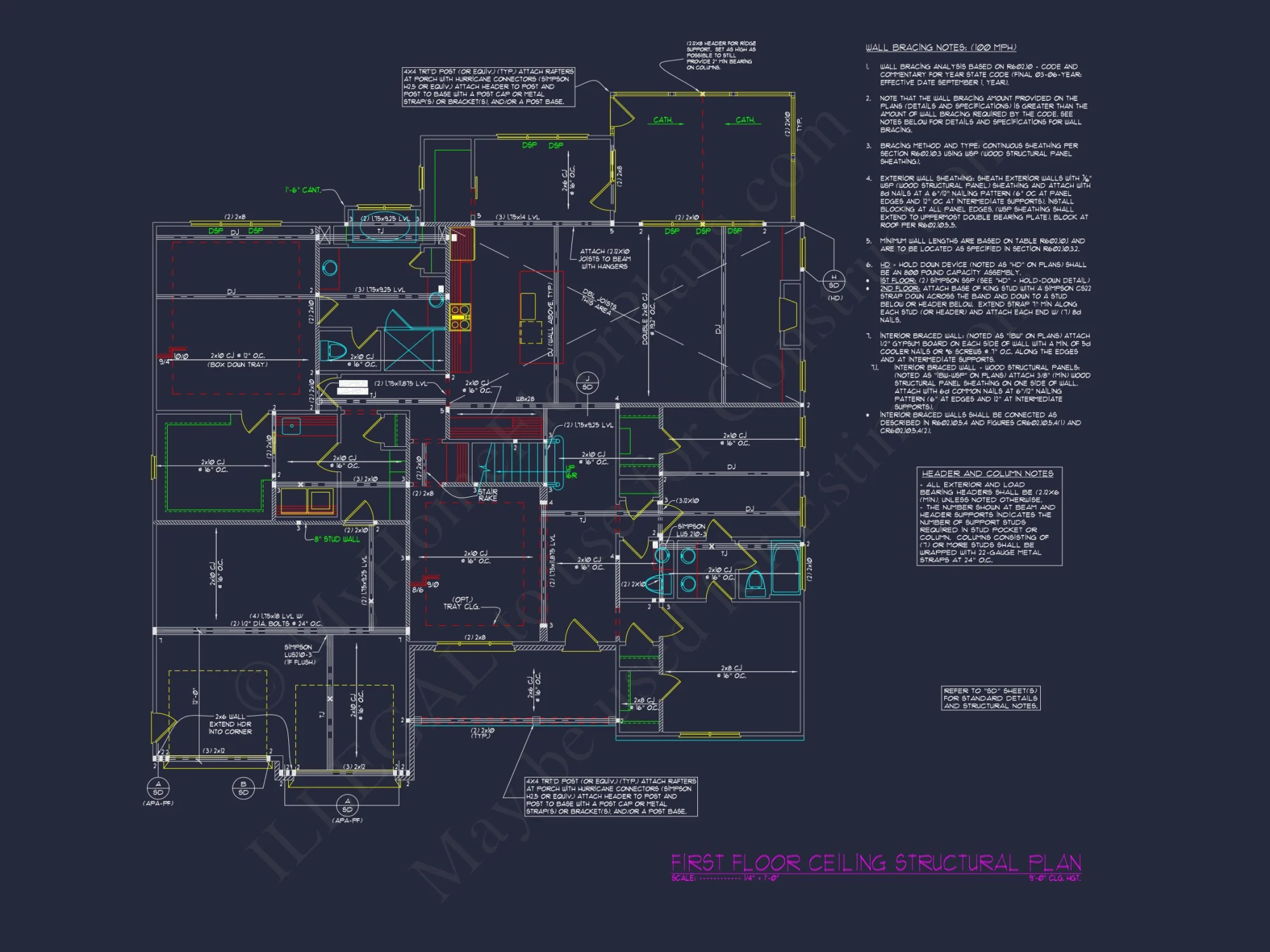 Beautiful 2-Story house Plan with CAD Blueprints & Designs