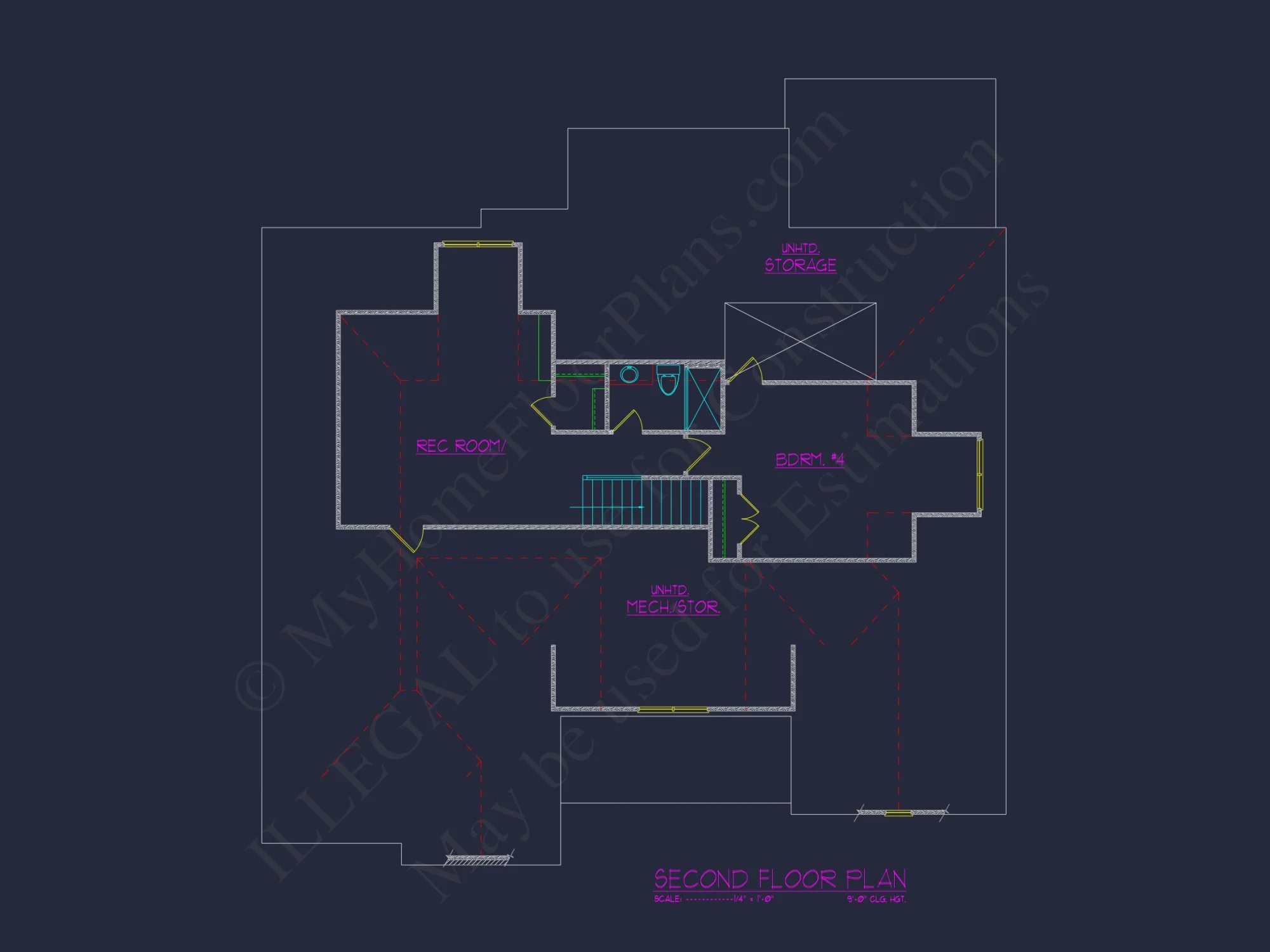 Beautiful 2-Story house Plan with CAD Blueprints & Designs
