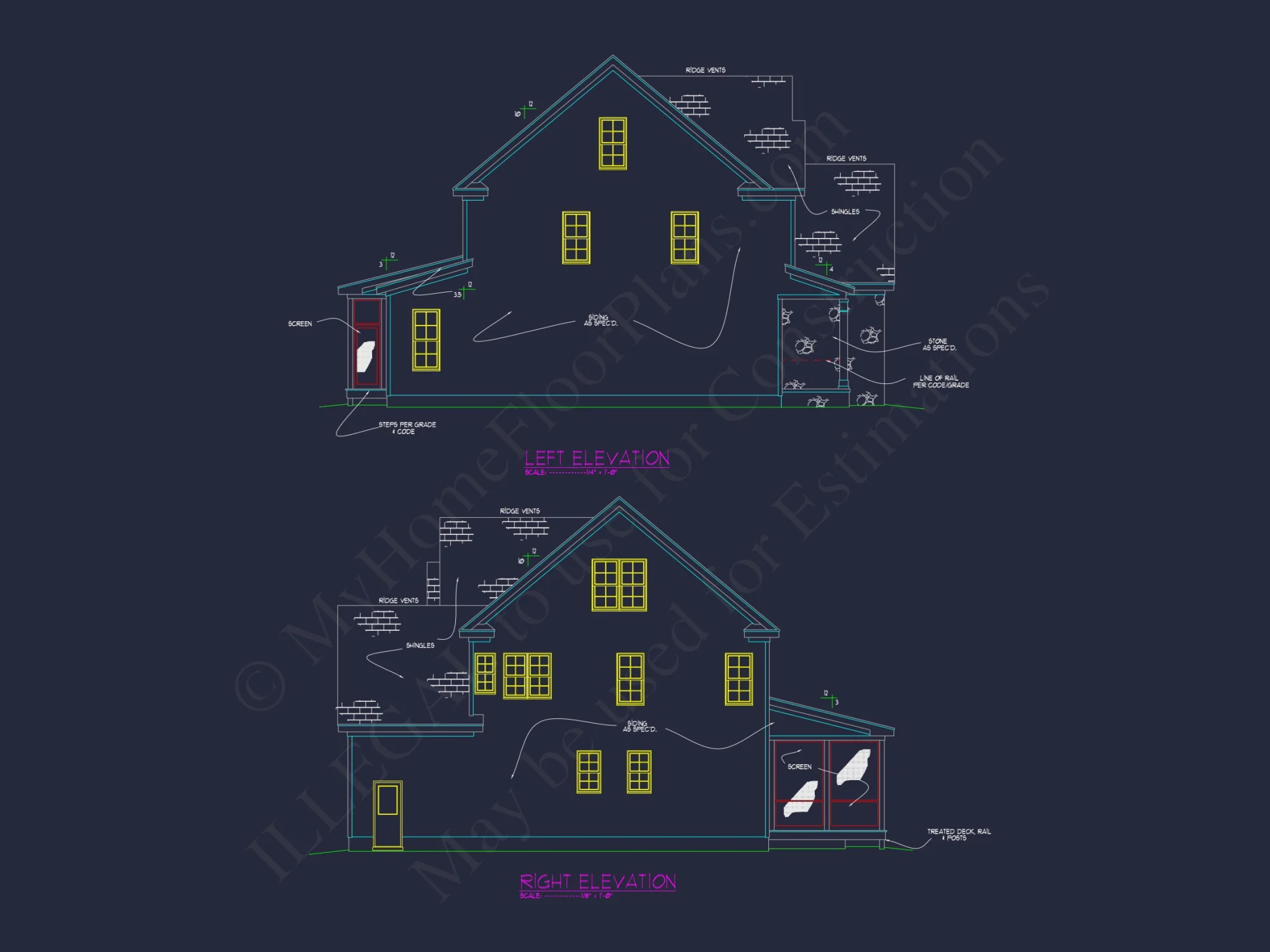 Stylish house Plan - Architecture for Comfortable Living