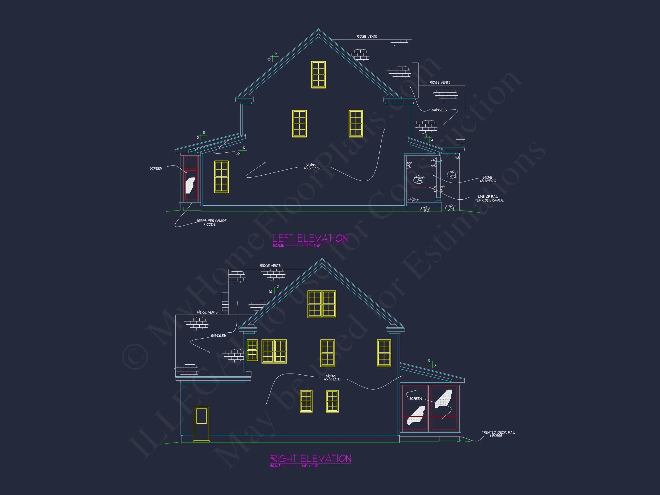 17-1956 HOUSE PLAN - Stylish House Plan - Architecture for Comfortable Living 33 Stylish house Plan - Architecture for Comfortable Living