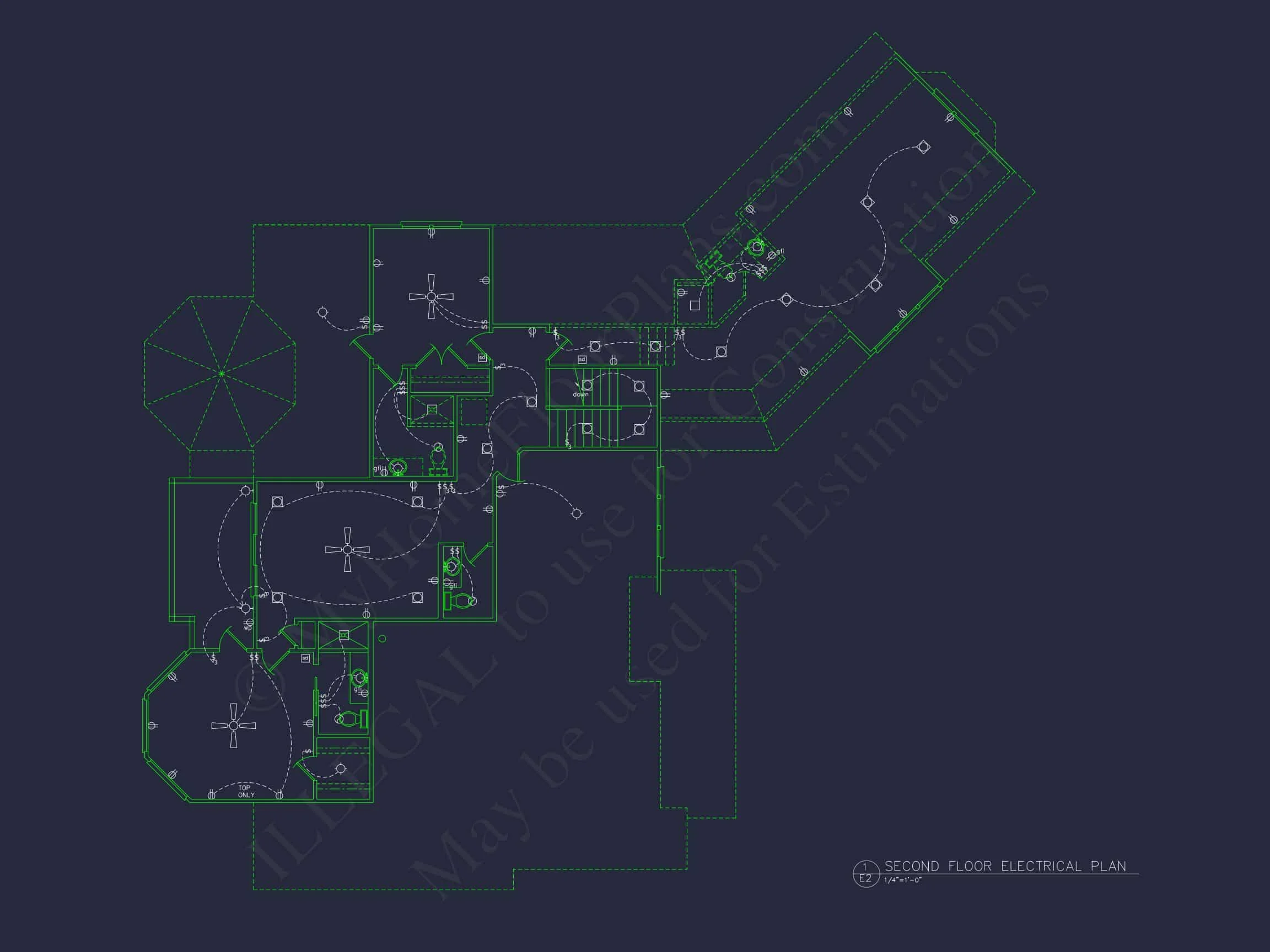 Stunning house Plan Featuring 3, 565 Sqft, CAD Designs & Floor Plans