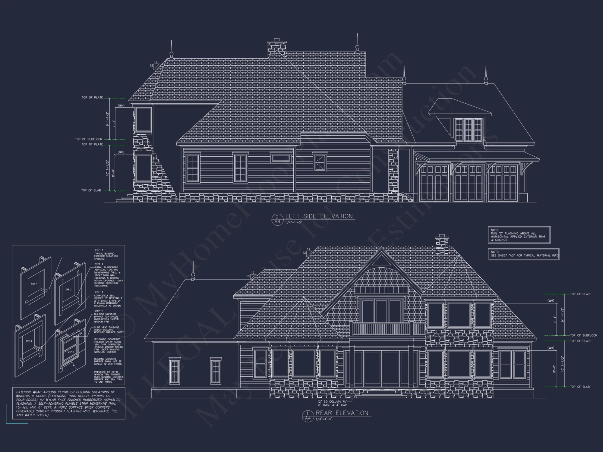 Stunning house Plan Featuring 3, 565 Sqft, CAD Designs & Floor Plans