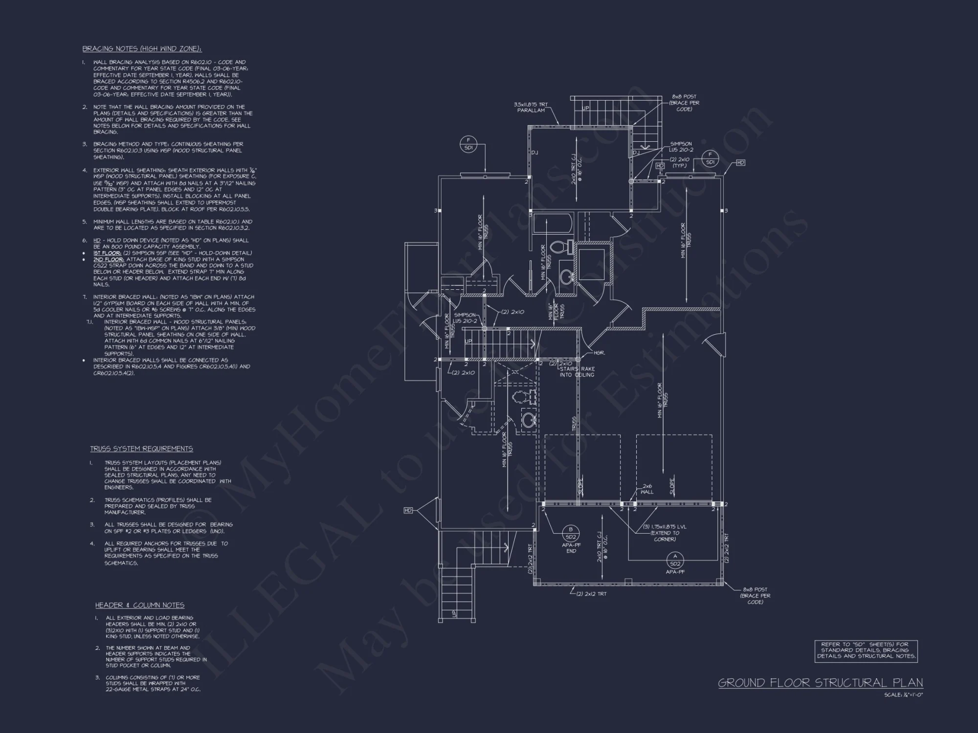 Elegant house Plan with 2 Floors, CAD Blueprint & Open Designs