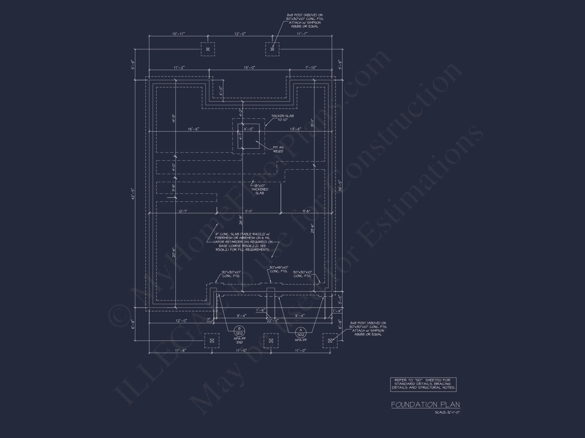 Elegant house Plan with 2 Floors, CAD Blueprint & Open Designs