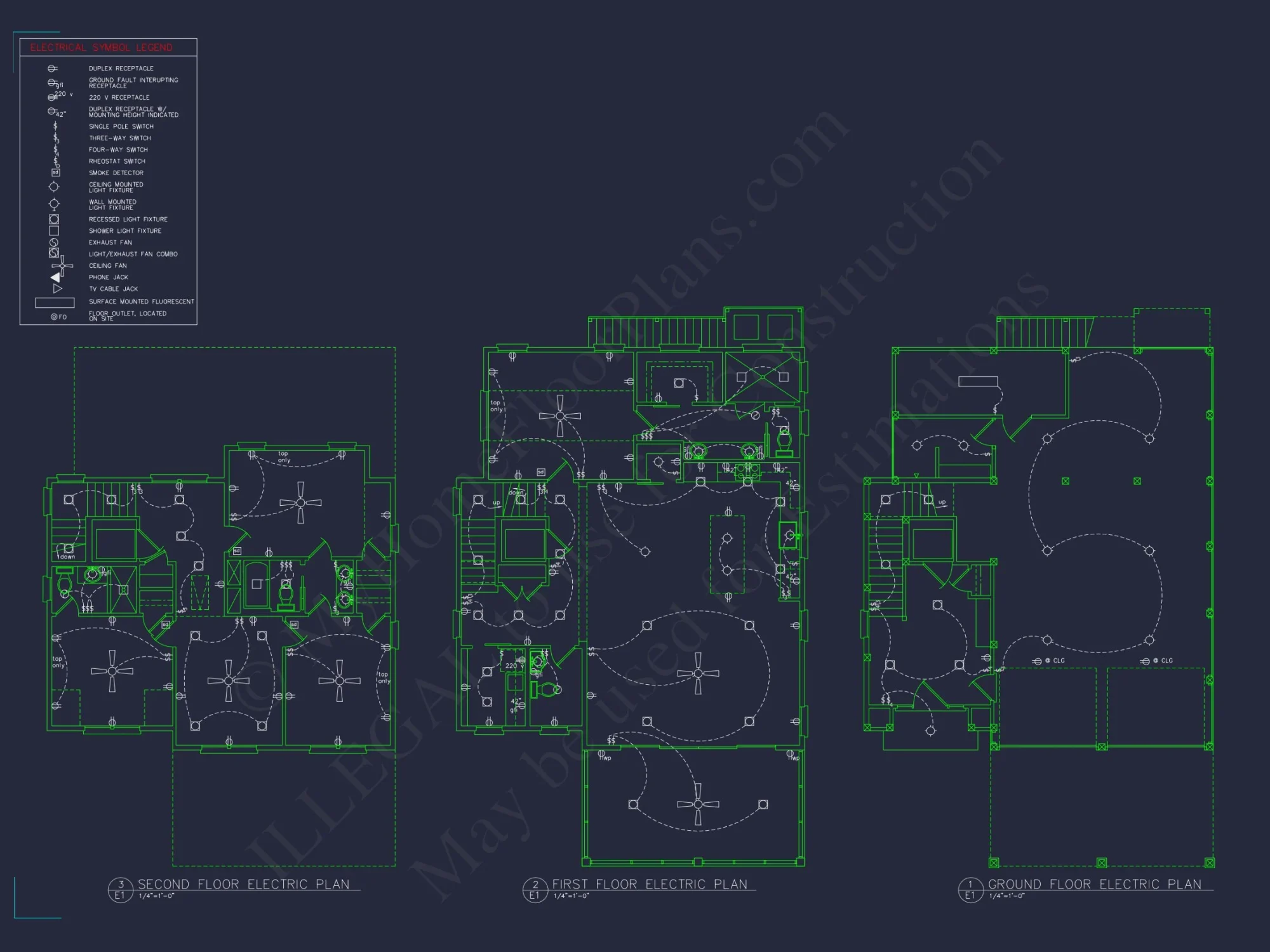 Beautiful house Plan With Coastal Design and CAD Blueprints