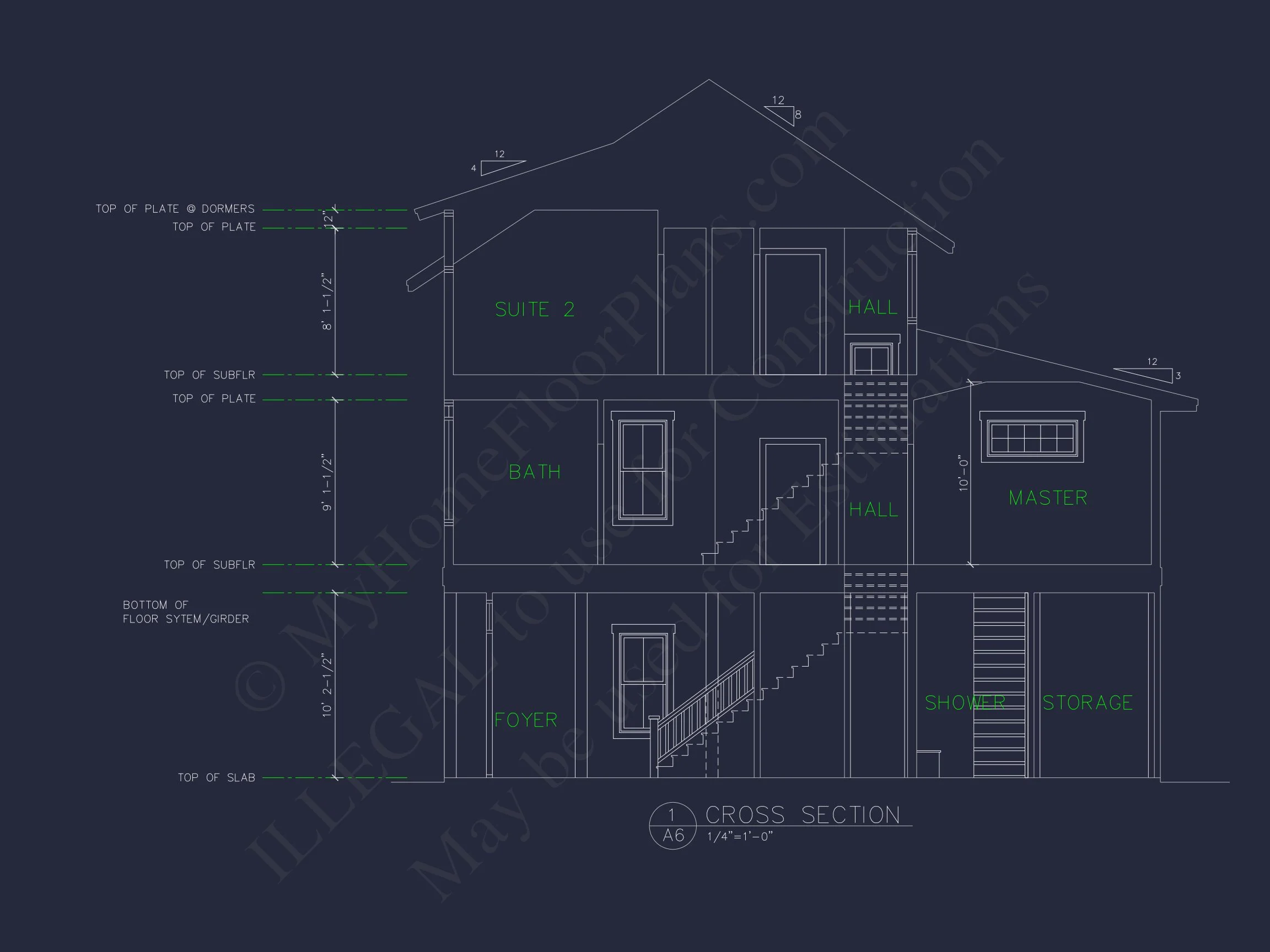 Beautiful house Plan With Coastal Design and CAD Blueprints