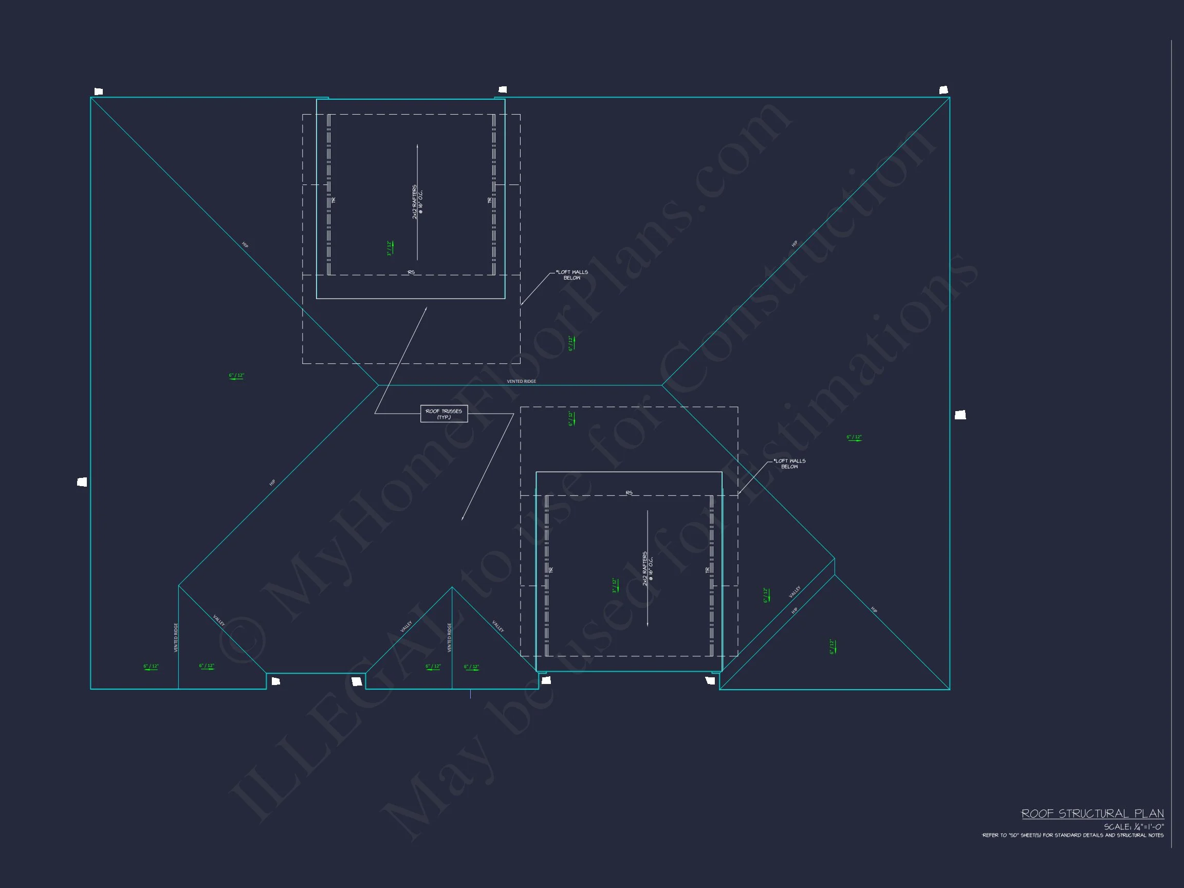 Modern Apartment Complex house Plan with Architectural Blueprints
