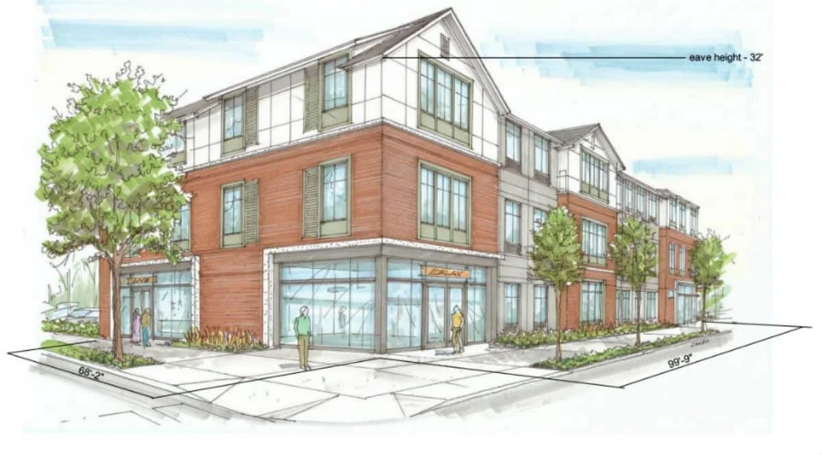 Modern Apartment Complex house Plan with Architectural Blueprints