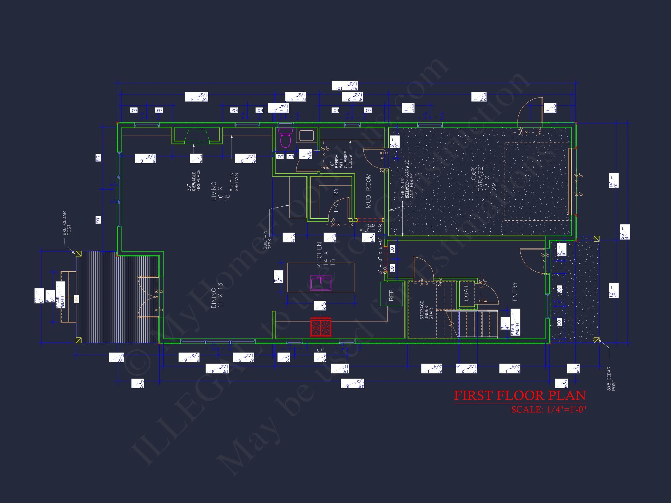Modern Craftsman house Plan: 2, 086 Sq. Ft. Blueprint Designs