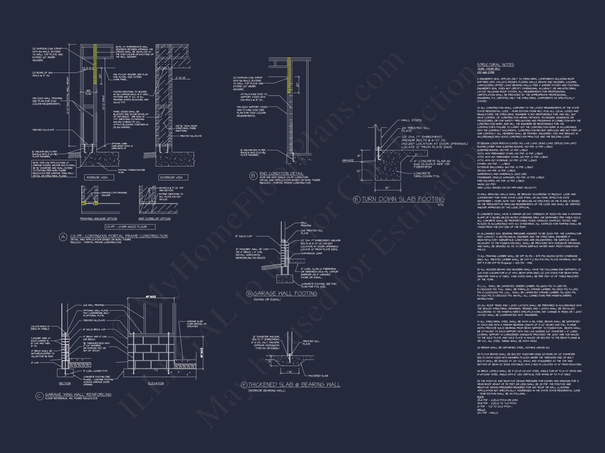 Architectural house Design with CAD Floor Plans and Blueprints
