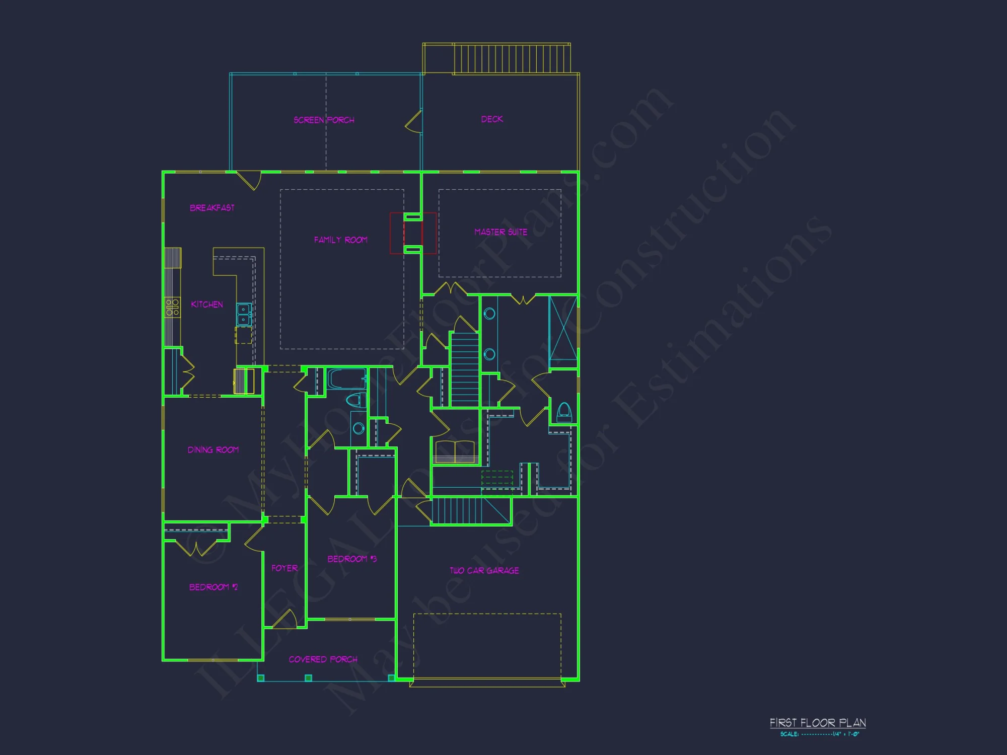 Architectural house Design with CAD Floor Plans and Blueprints
