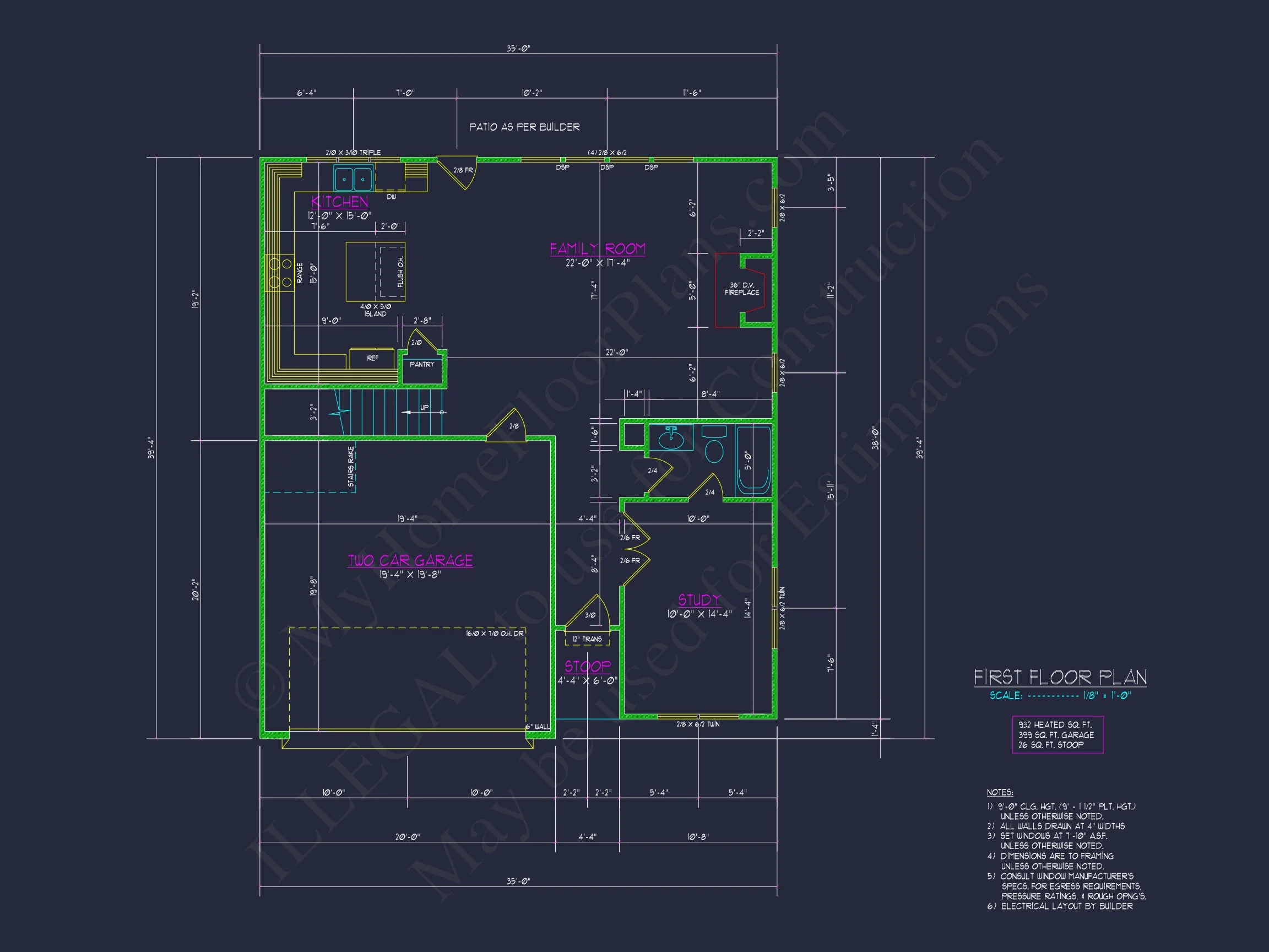 Beautiful Traditional house Plan with CAD Architecture Designs