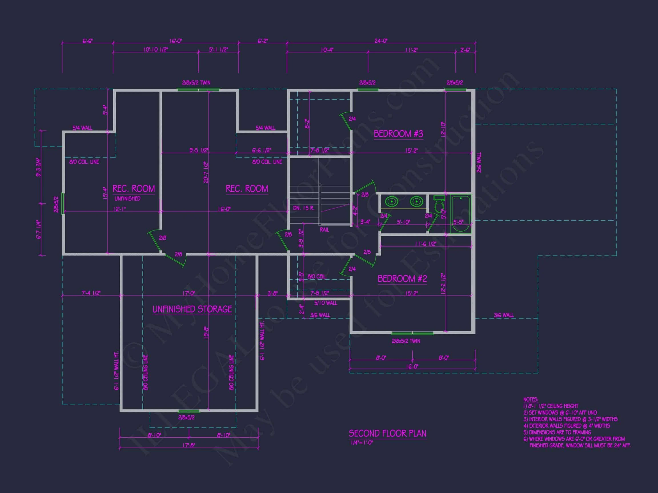 20-1113 HOUSE PLAN - Modern Barn-Style House Plan with CAD Blueprints & Designs 7 Modern Barn-Style house Plan with CAD Blueprints & Designs