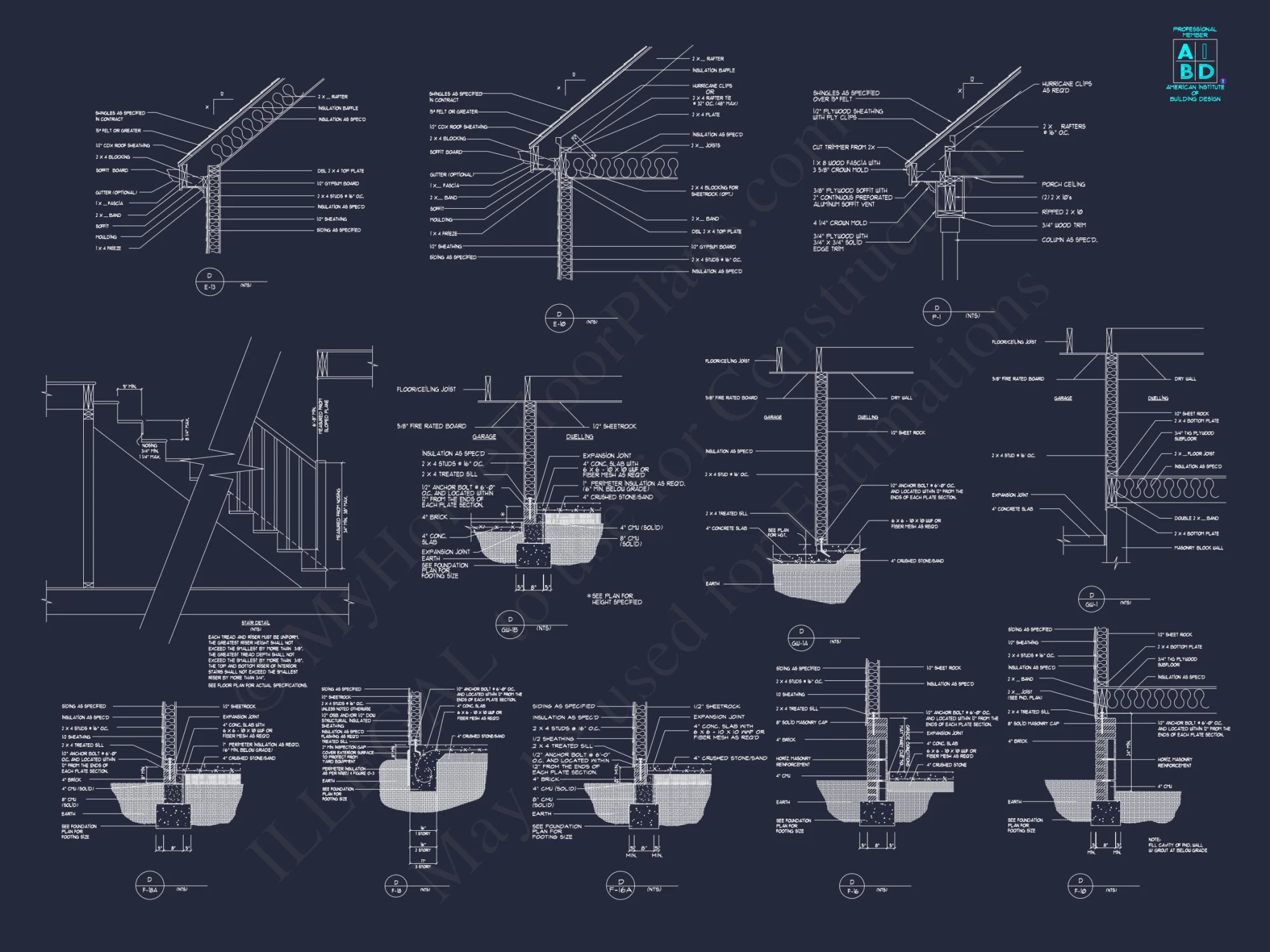 Stunning house Plan with Detailed Floor Plan and CAD Designs