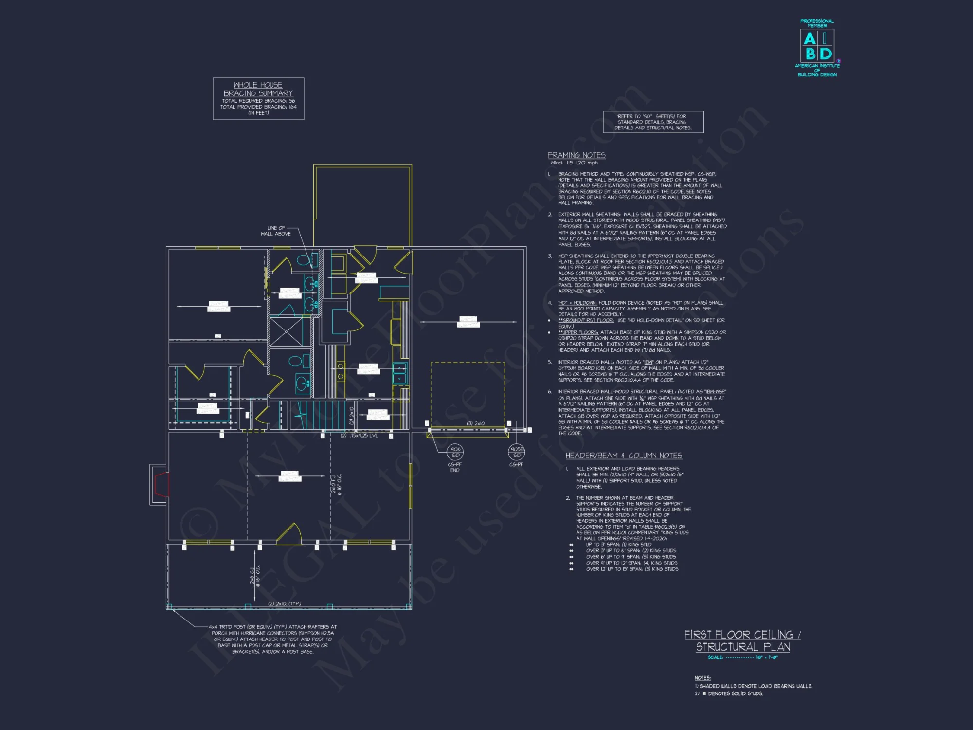 Stunning house Plan with Detailed Floor Plan and CAD Designs