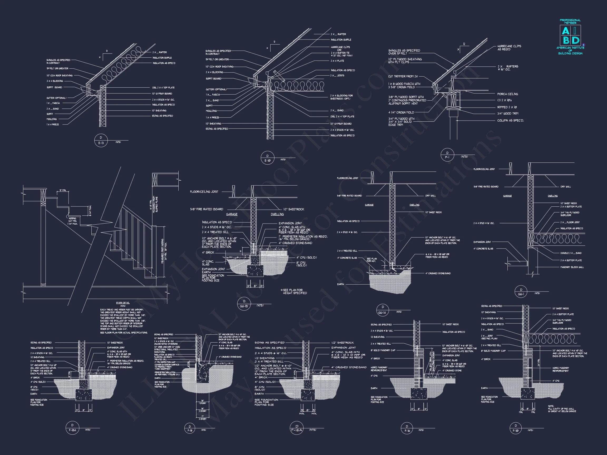 20-2154 HOUSE PLAN - Stunning House Plan with Detailed Floor Plan and CAD Designs 28 Stunning house Plan with Detailed Floor Plan and CAD Designs