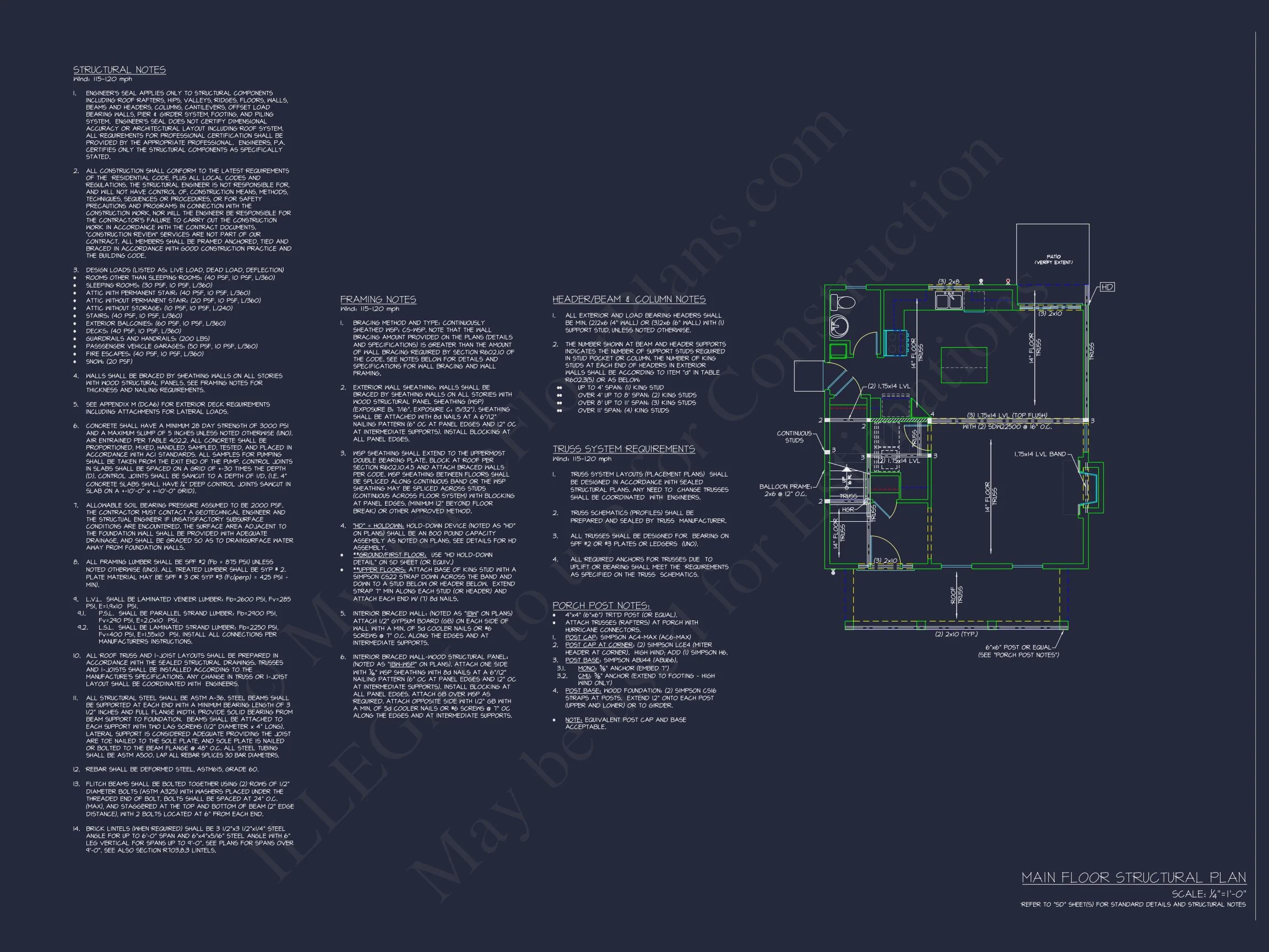 20-1622 HOUSE PLAN - Modern Farmhouse House Plan with Open Floor Plan and CAD Designs 10 Modern Farmhouse house Plan with Open Floor Plan and CAD Designs