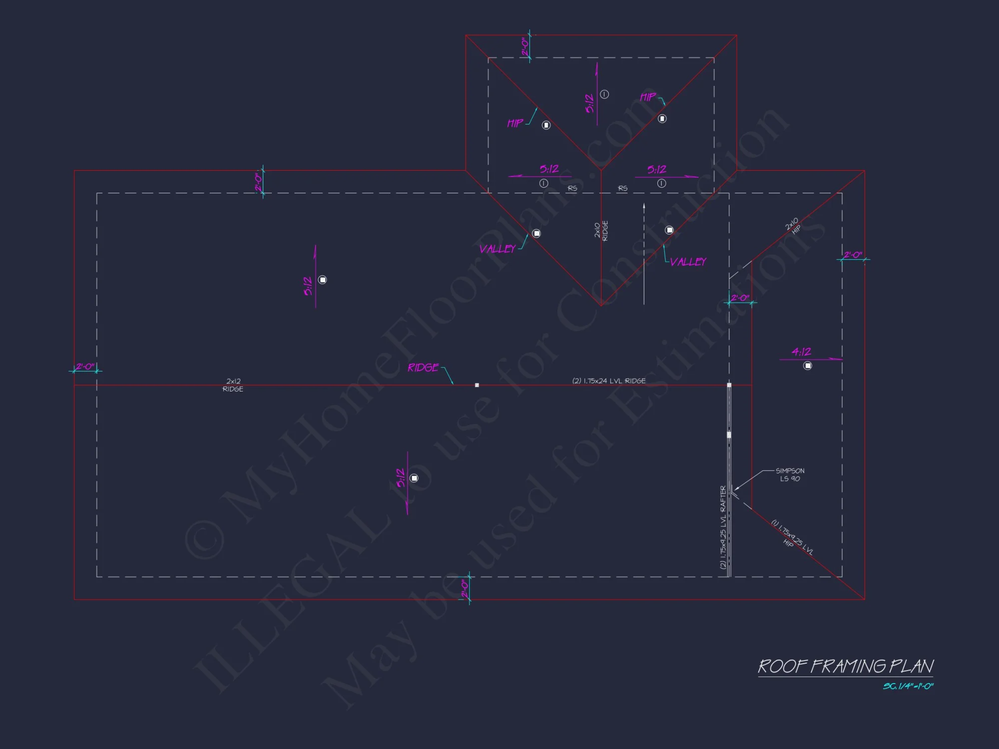 Modern Coastal house Plan with Open Floor Blueprint Designs