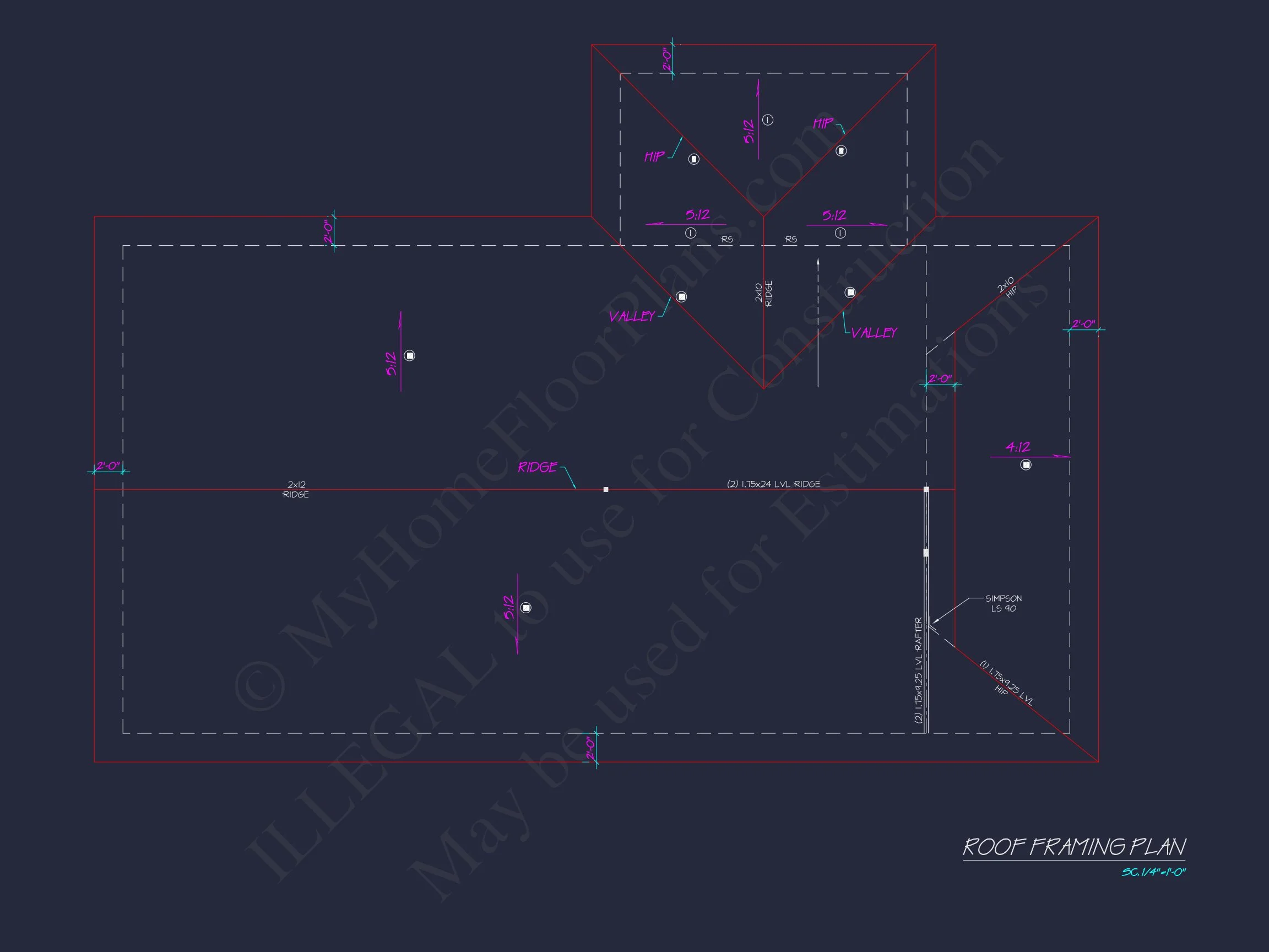 Modern Coastal house Plan with Open Floor Blueprint Designs