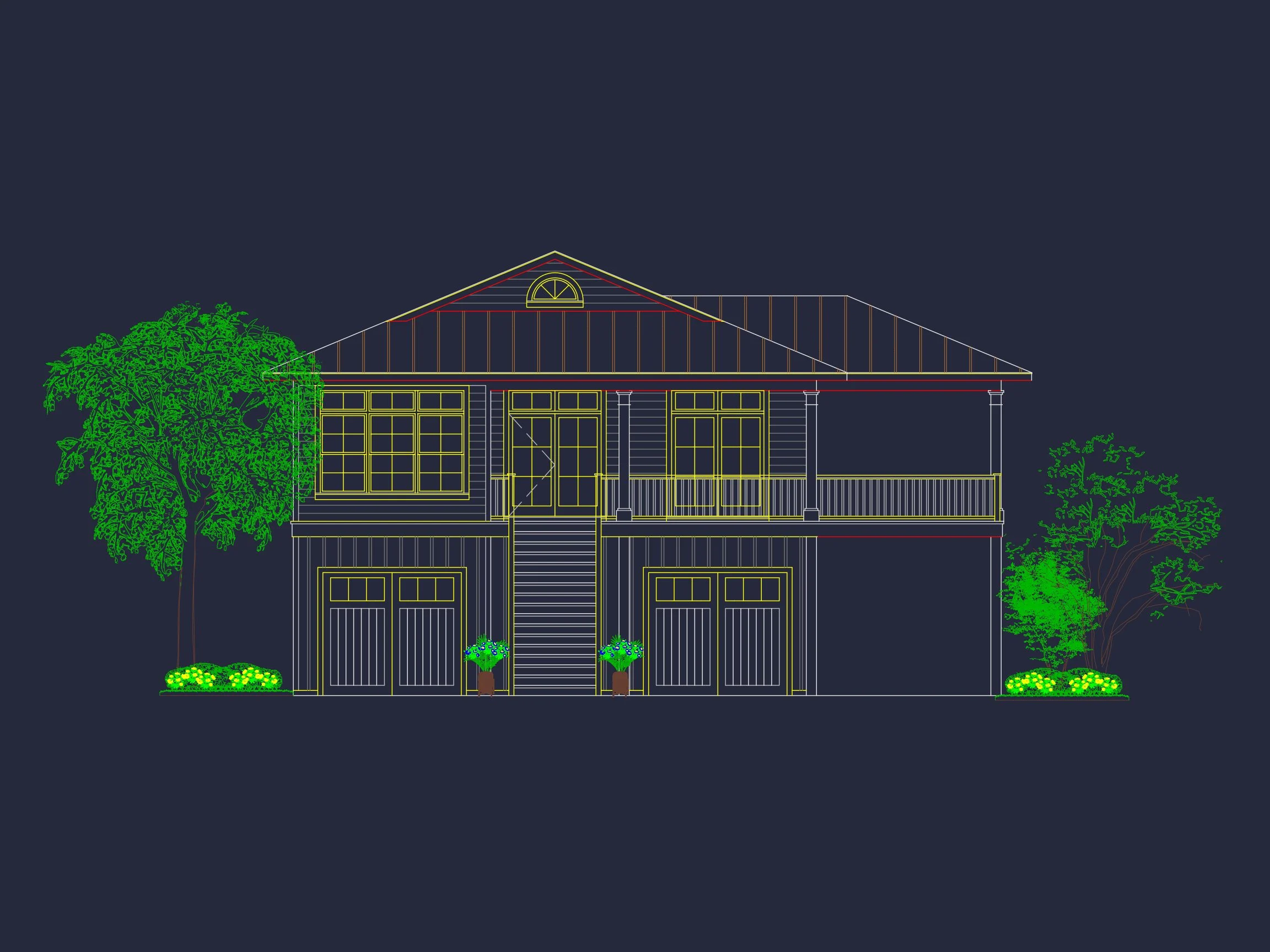 Modern Coastal house Plan with Open Floor Blueprint Designs