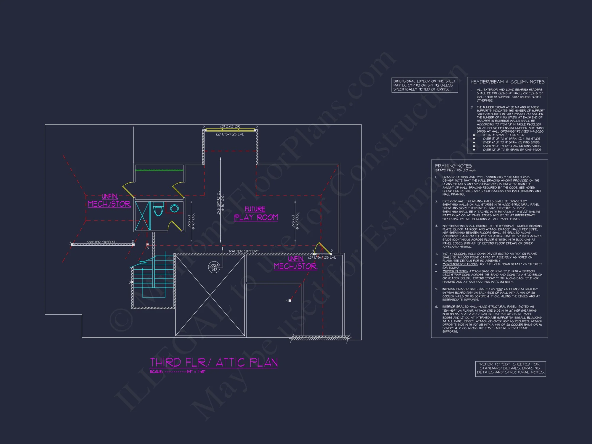 Spacious Traditional house Plan with Detailed Floor Designs