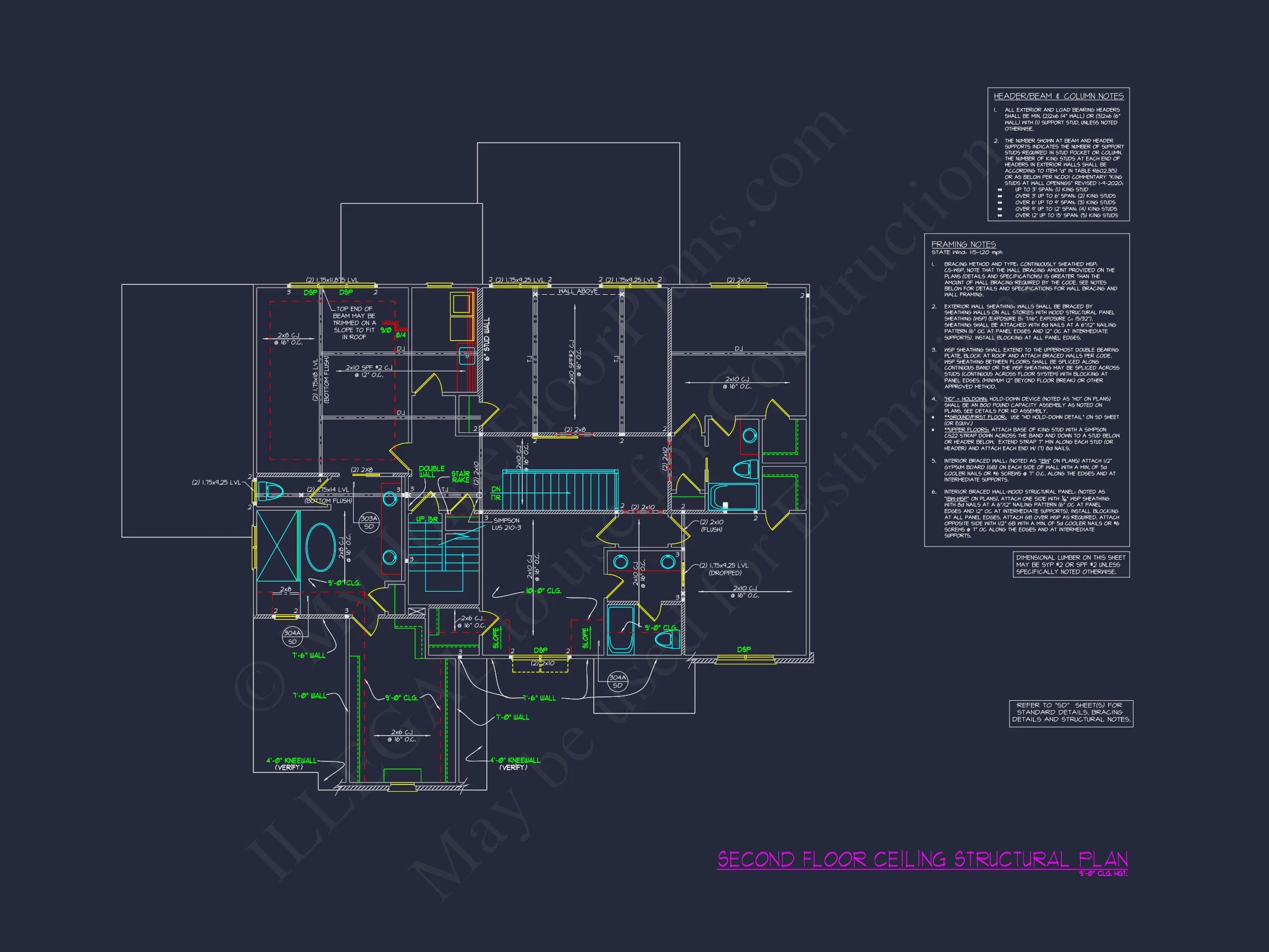 20-1846B HOUSE PLAN - Spacious Traditional House Plan with Detailed Floor Designs 61 Spacious Traditional house Plan with Detailed Floor Designs