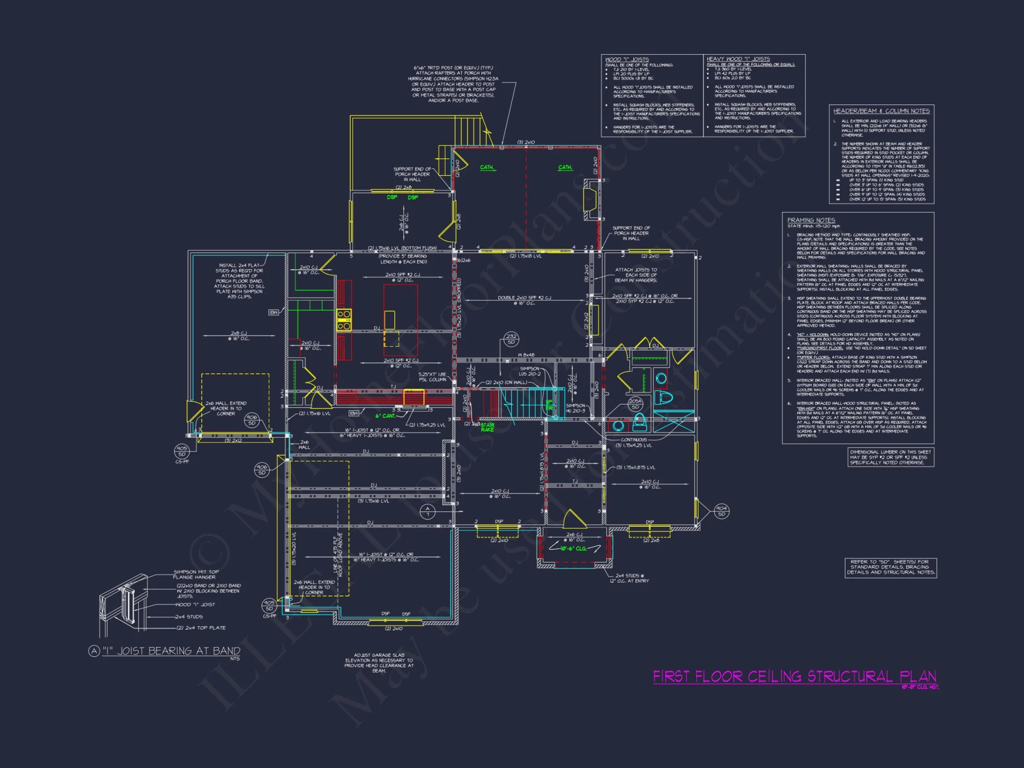 Spacious Traditional house Plan with Detailed Floor Designs