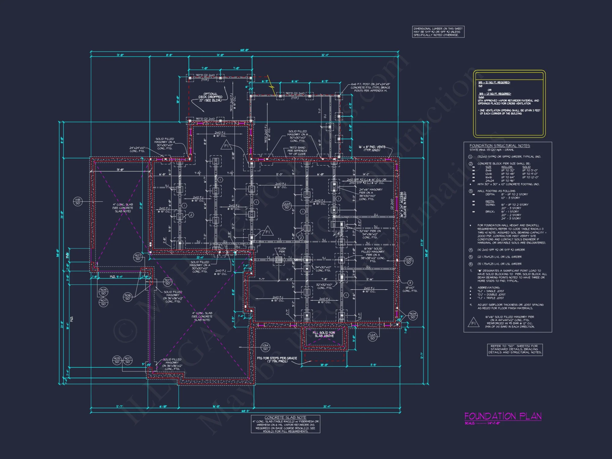 Spacious Traditional house Plan with Detailed Floor Designs