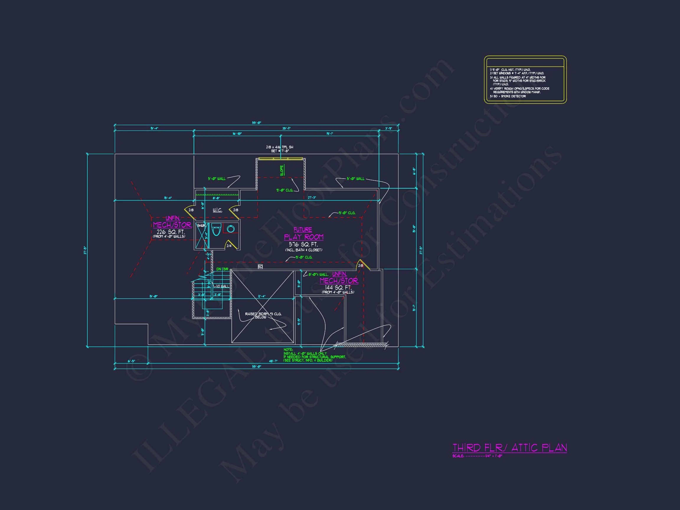 20-1846B HOUSE PLAN - Spacious Traditional House Plan with Detailed Floor Designs 58 Spacious Traditional house Plan with Detailed Floor Designs