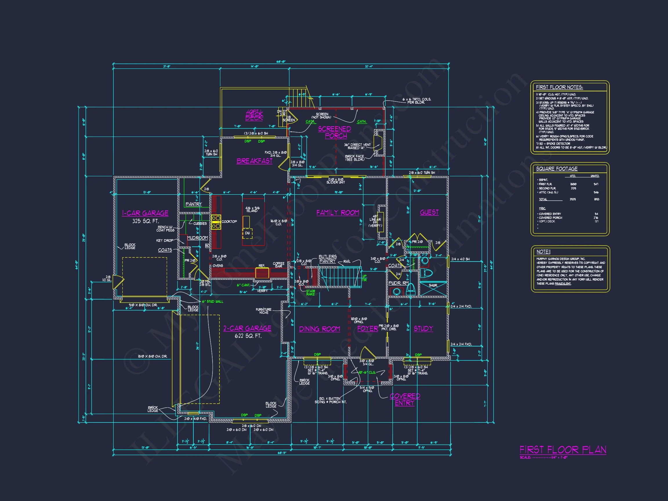 20-1846B HOUSE PLAN - Spacious Traditional House Plan with Detailed Floor Designs 56 Spacious Traditional house Plan with Detailed Floor Designs