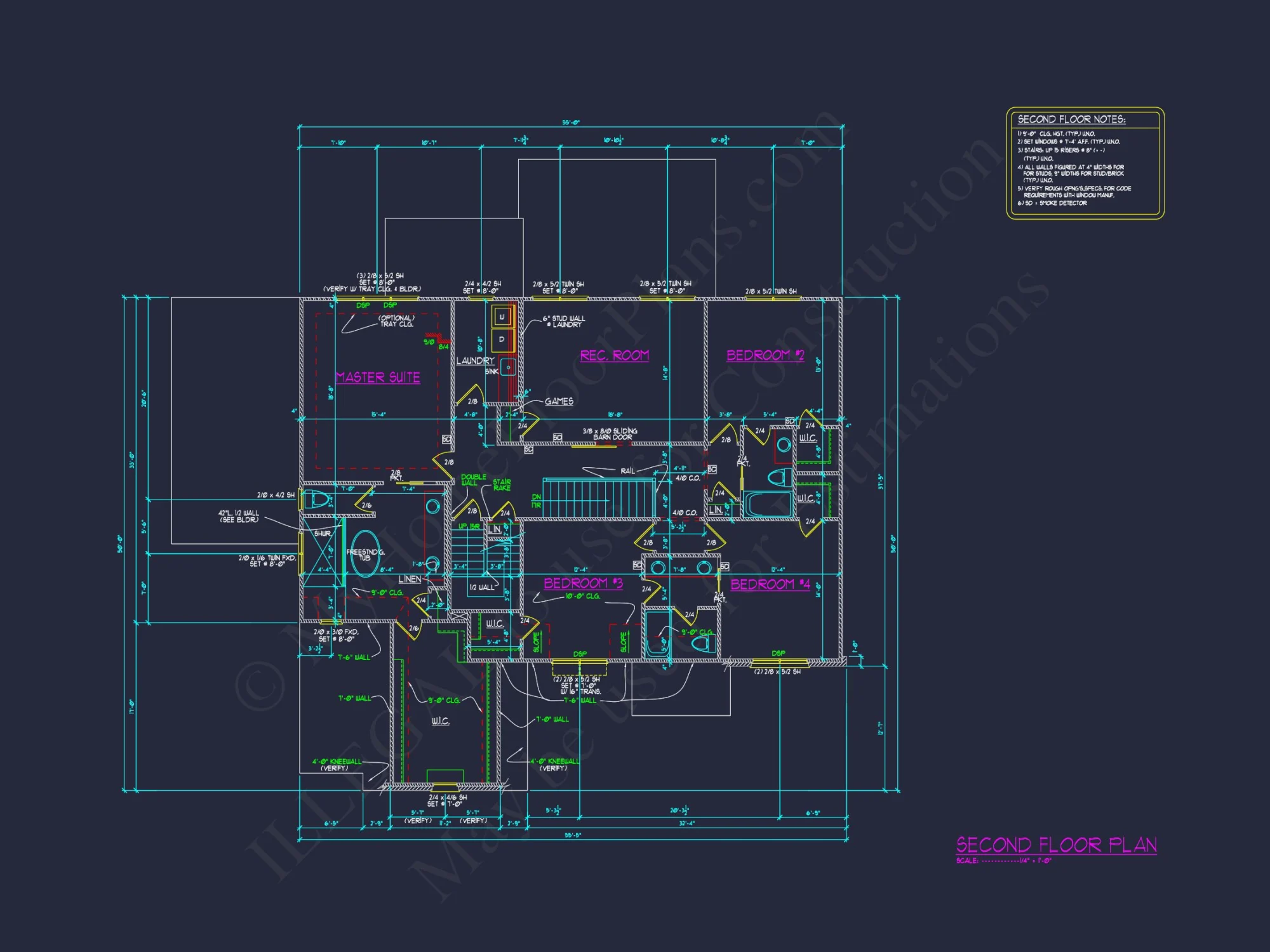 Spacious Traditional house Plan with Detailed Floor Designs