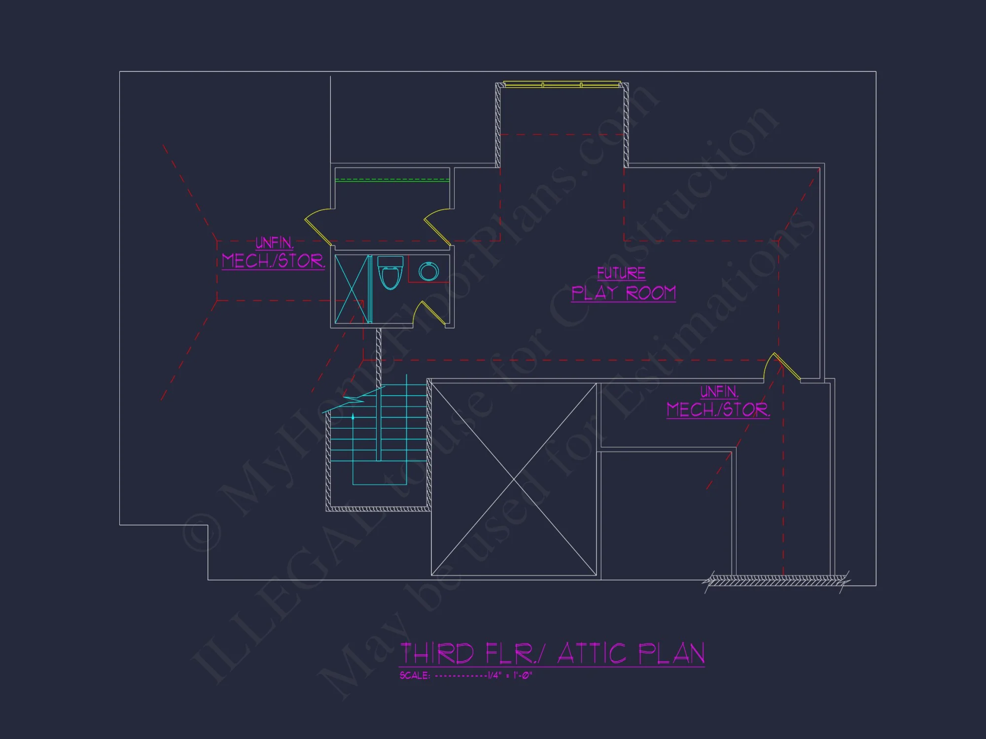 Spacious Traditional house Plan with Detailed Floor Designs
