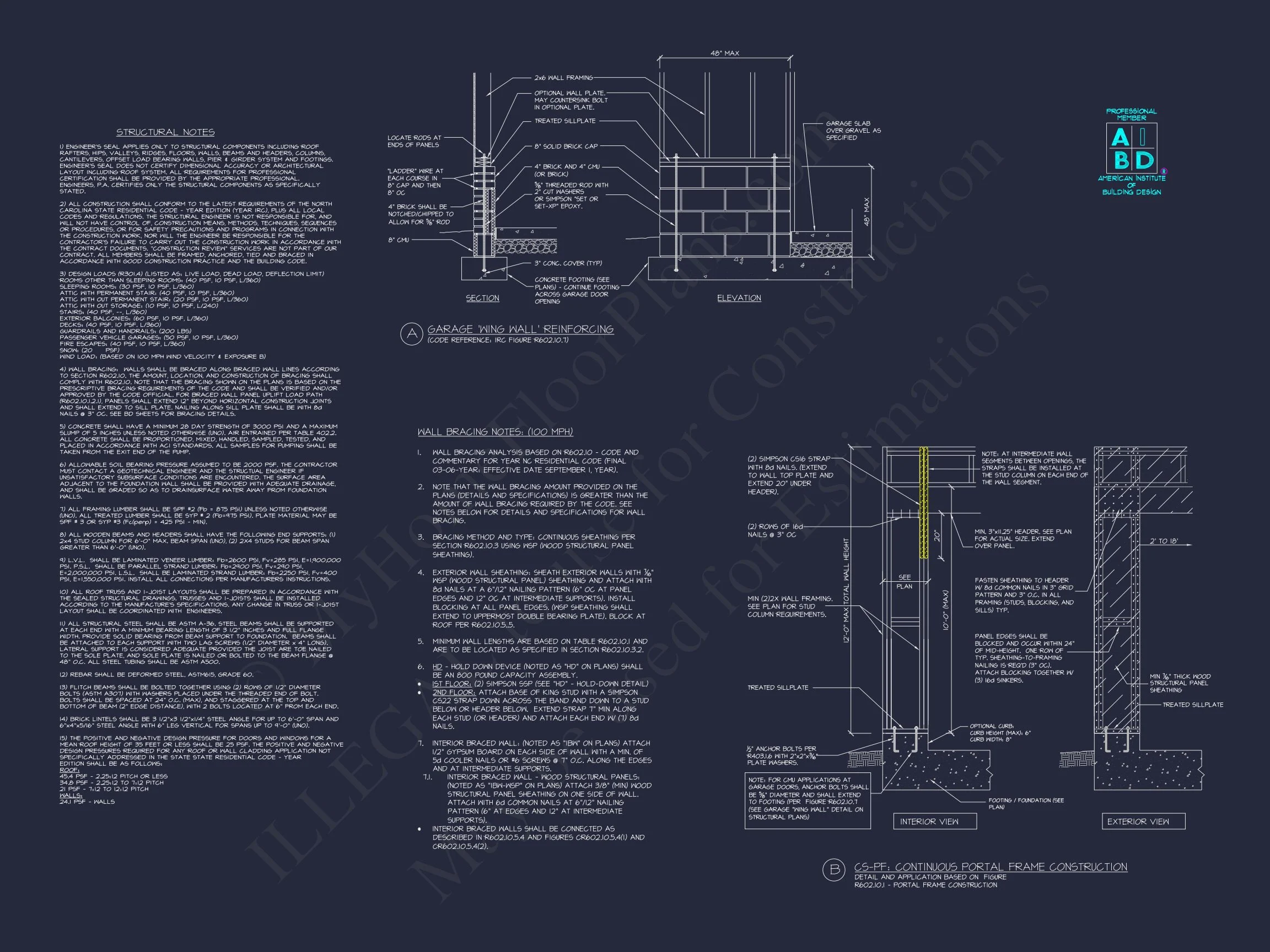 Spacious house Plan with Blueprint and CAD Designs