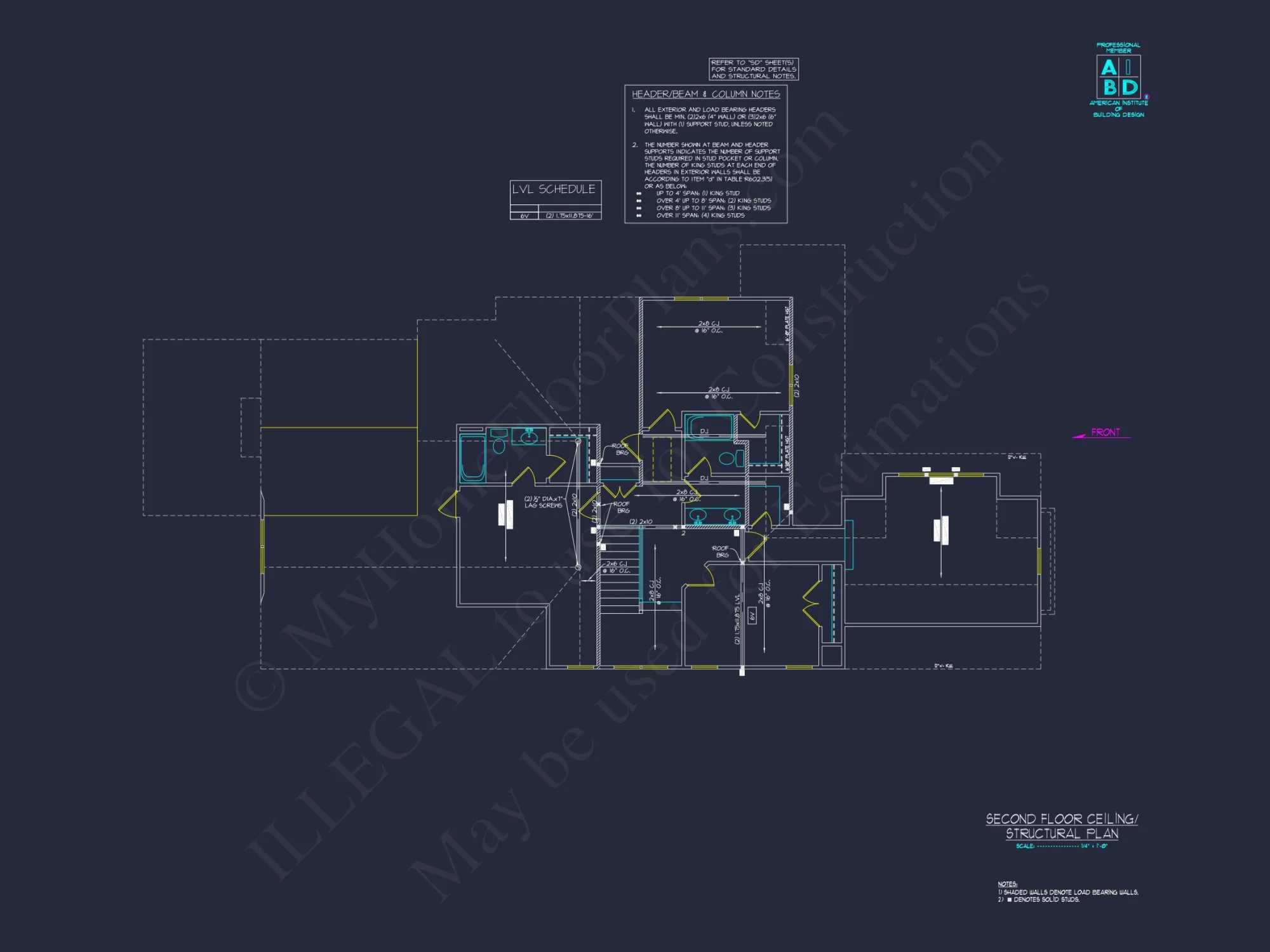 Spacious house Plan with Blueprint and CAD Designs