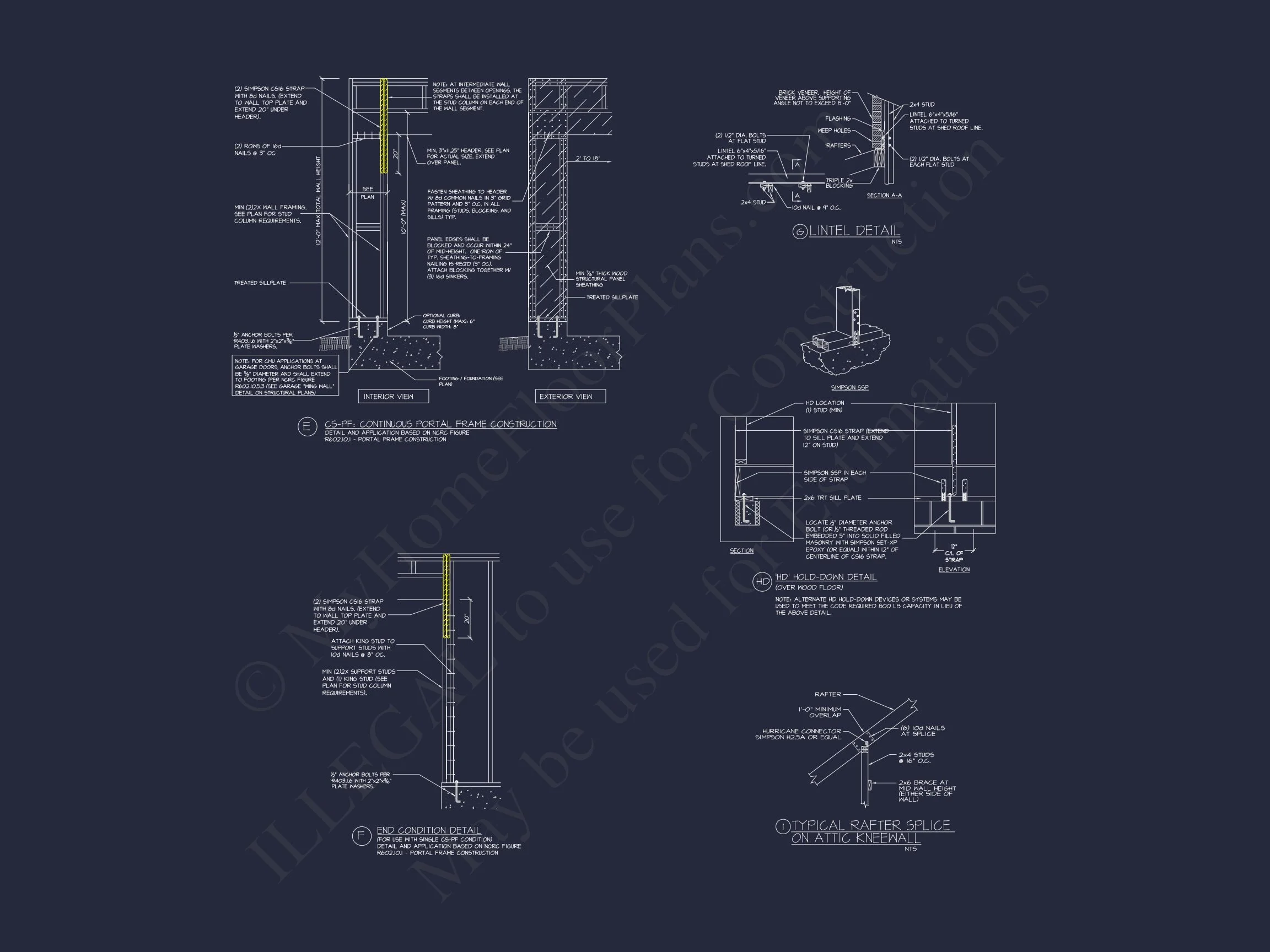 Luxury 5-Bedroom Transitional house Plan with Detailed Blueprint