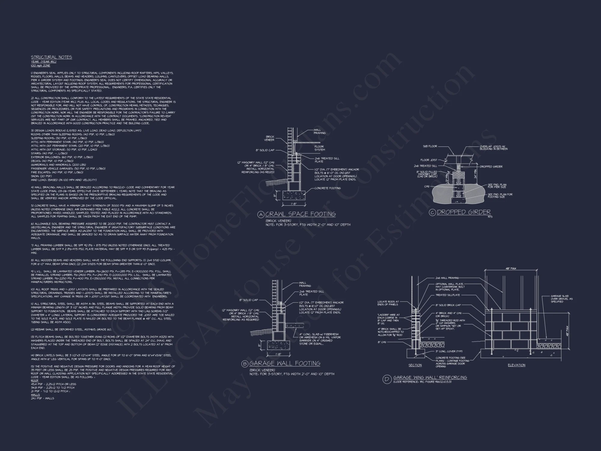 Luxury 5-Bedroom Transitional house Plan with Detailed Blueprint