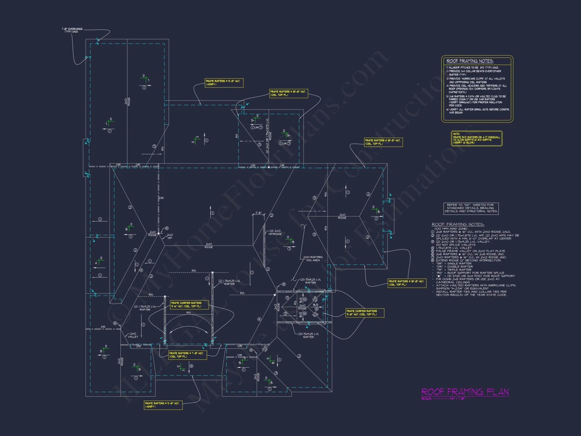 Luxury 5-Bedroom Transitional house Plan with Detailed Blueprint