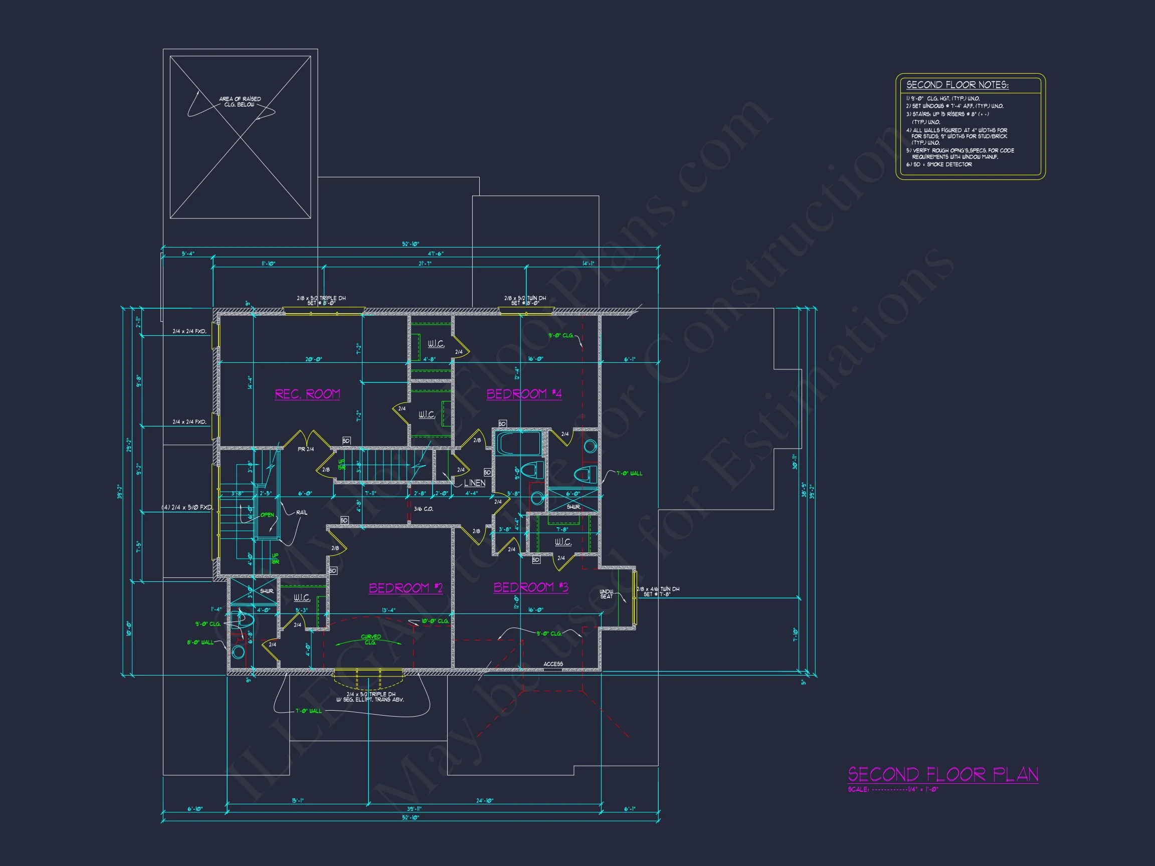 Luxury 5-Bedroom Transitional house Plan with Detailed Blueprint