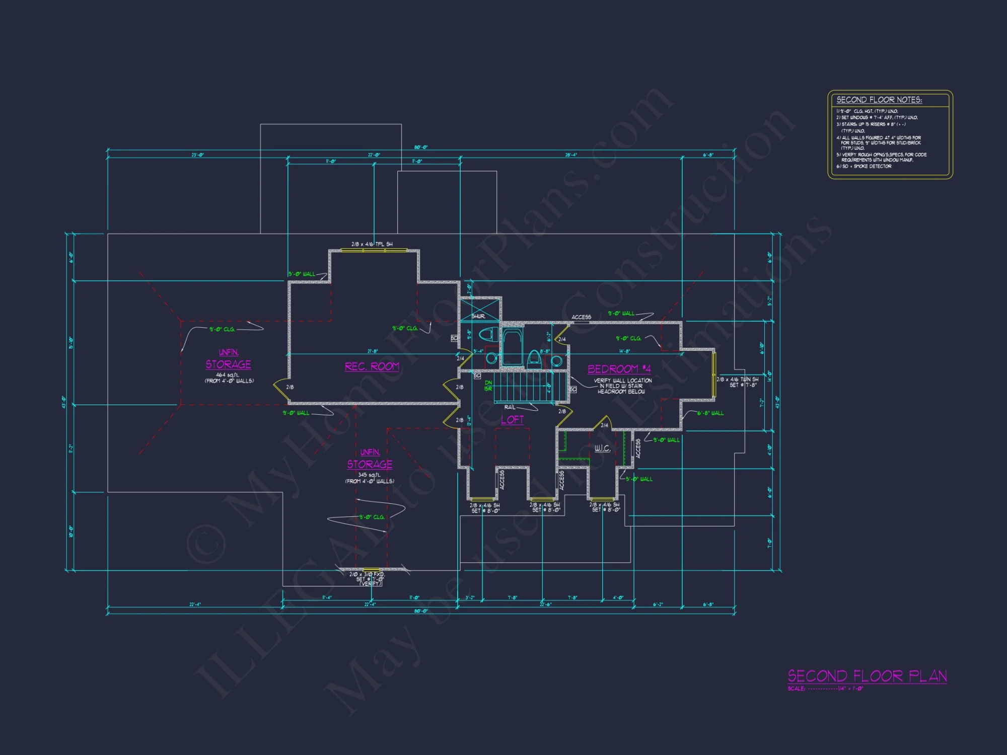 Luxury house Plan with 4 Bedrooms, CAD Designs & Blueprint