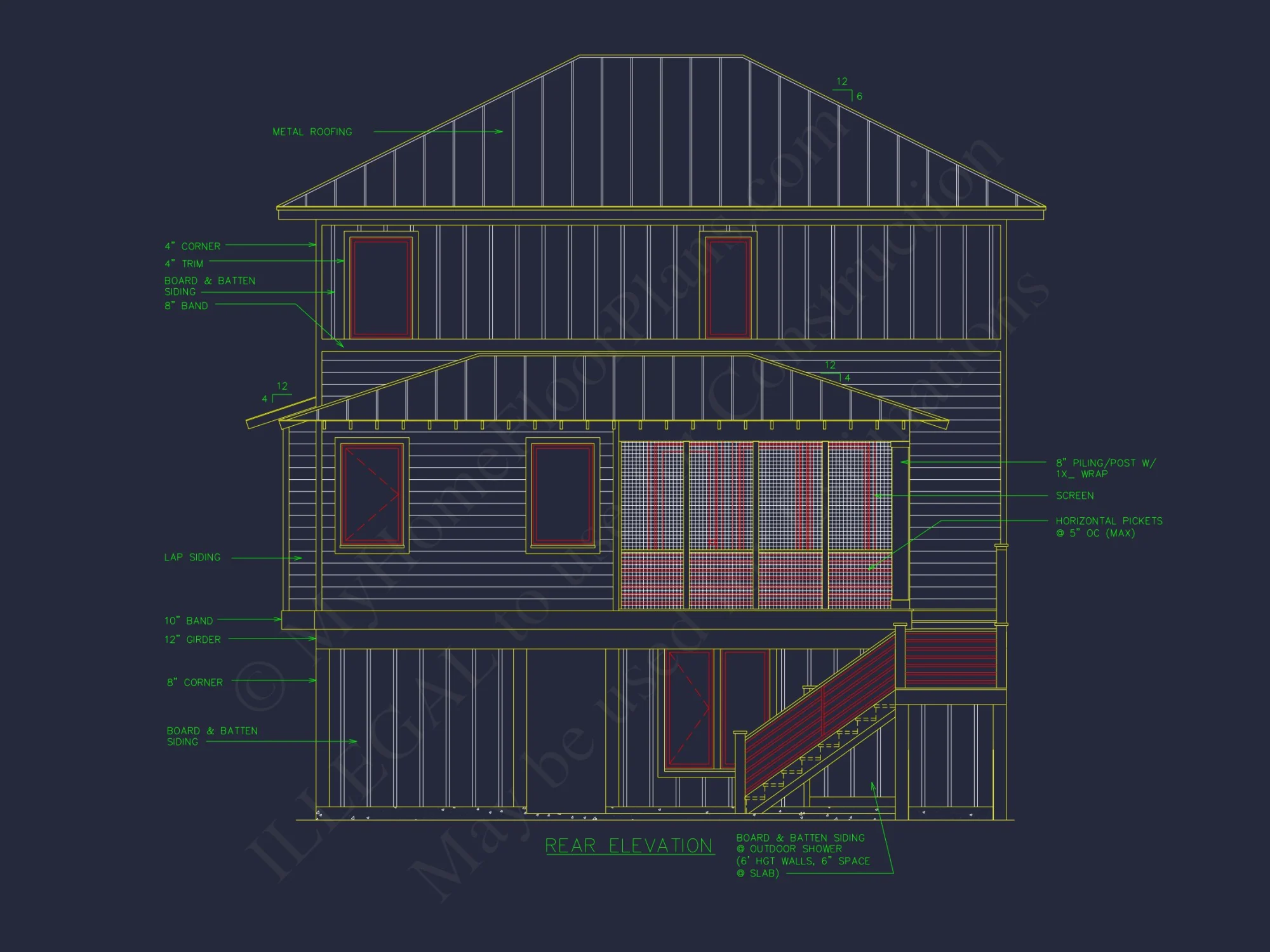 Stunning Coastal house Plan with Modern Features and Blueprint Designs