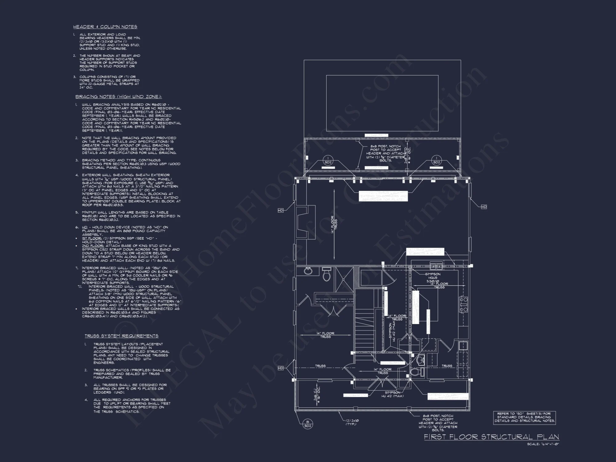 Modern Beach house CAD Plan with Coastal Architecture Options