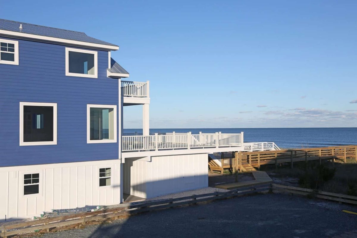 Modern Beach house CAD Plan with Coastal Architecture Options