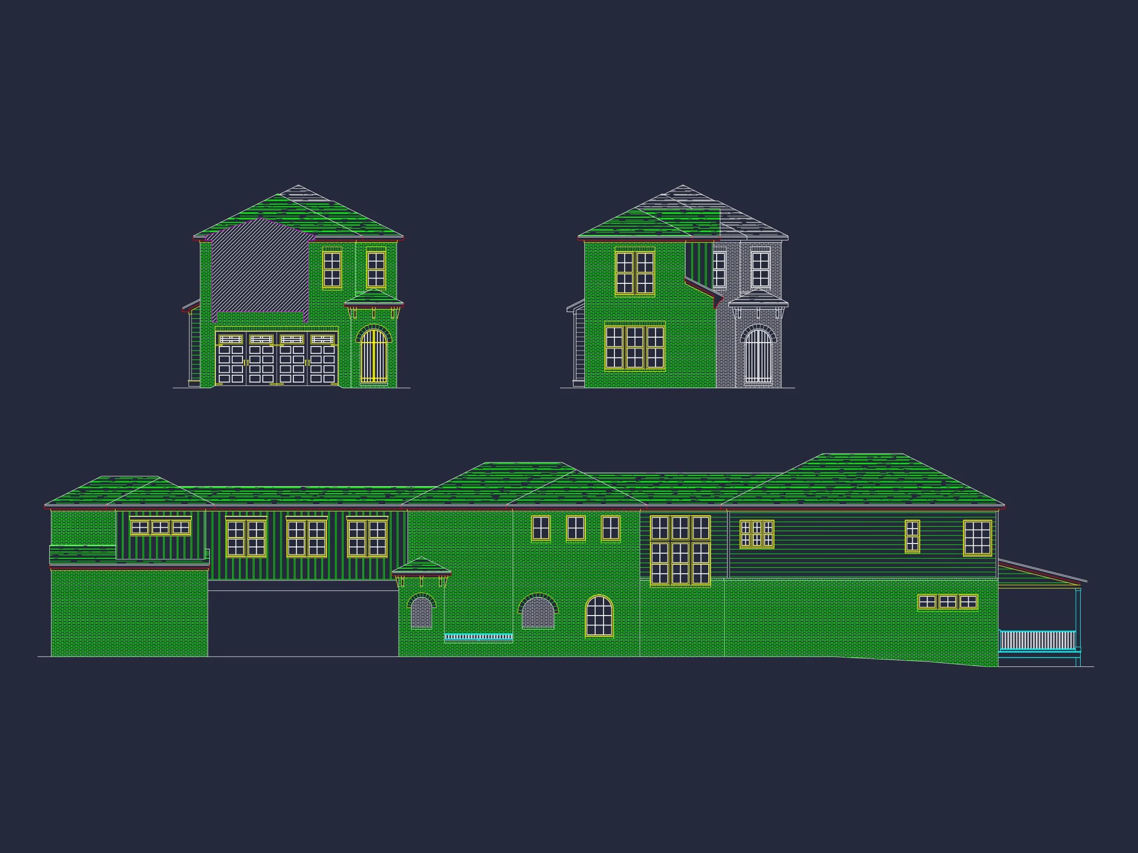 16-1285 HOUSE PLAN - Charleston-Inspired House Plan with Detailed Floor Designs 32 Charleston-Inspired house Plan with Detailed Floor Designs