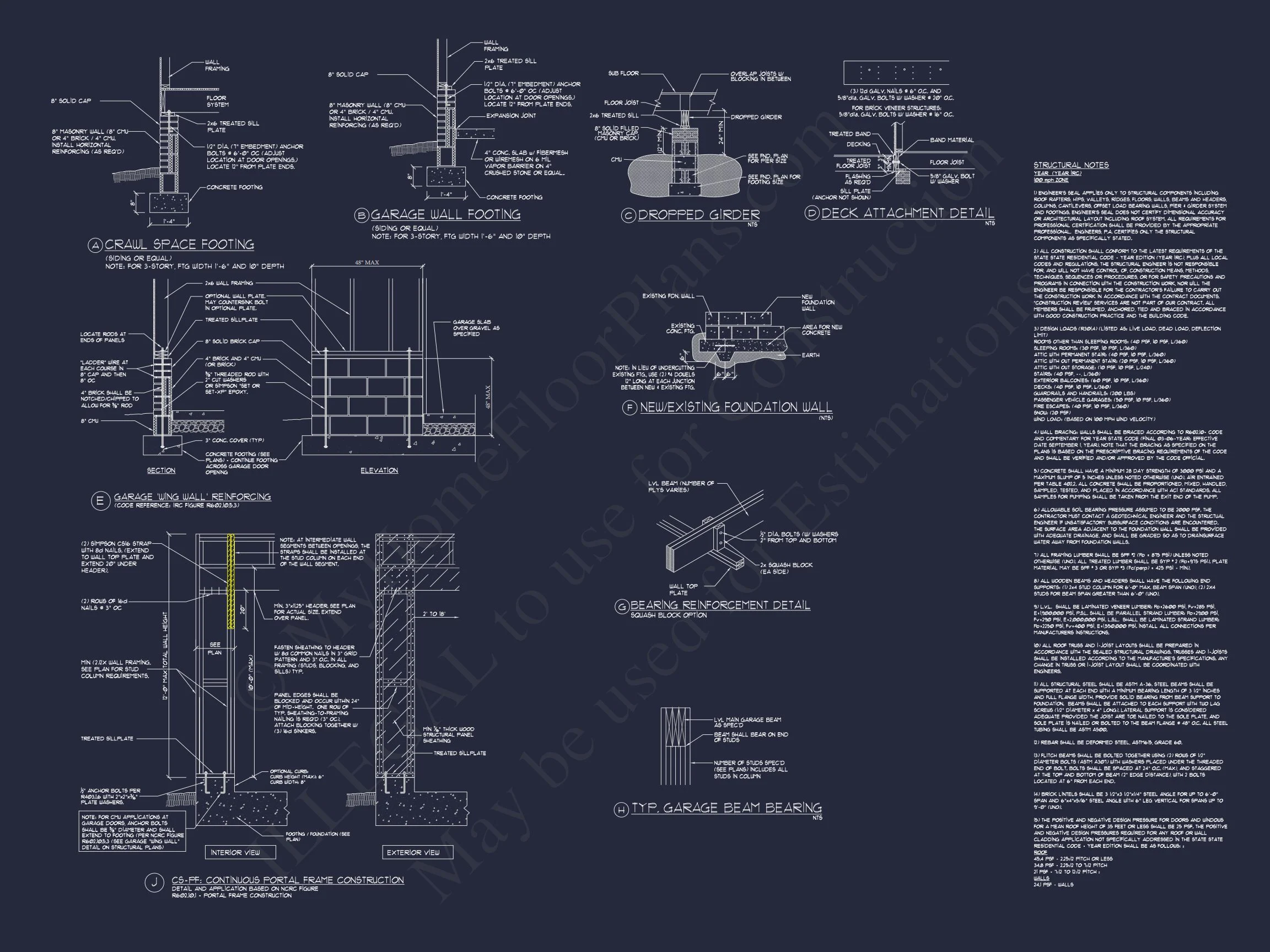 15-1490 HOUSE PLAN - Modern House Plan with 2 Floors, CAD Blueprint & 5 Bedrooms 49 Modern house Plan with 2 Floors, CAD Blueprint & 5 Bedrooms
