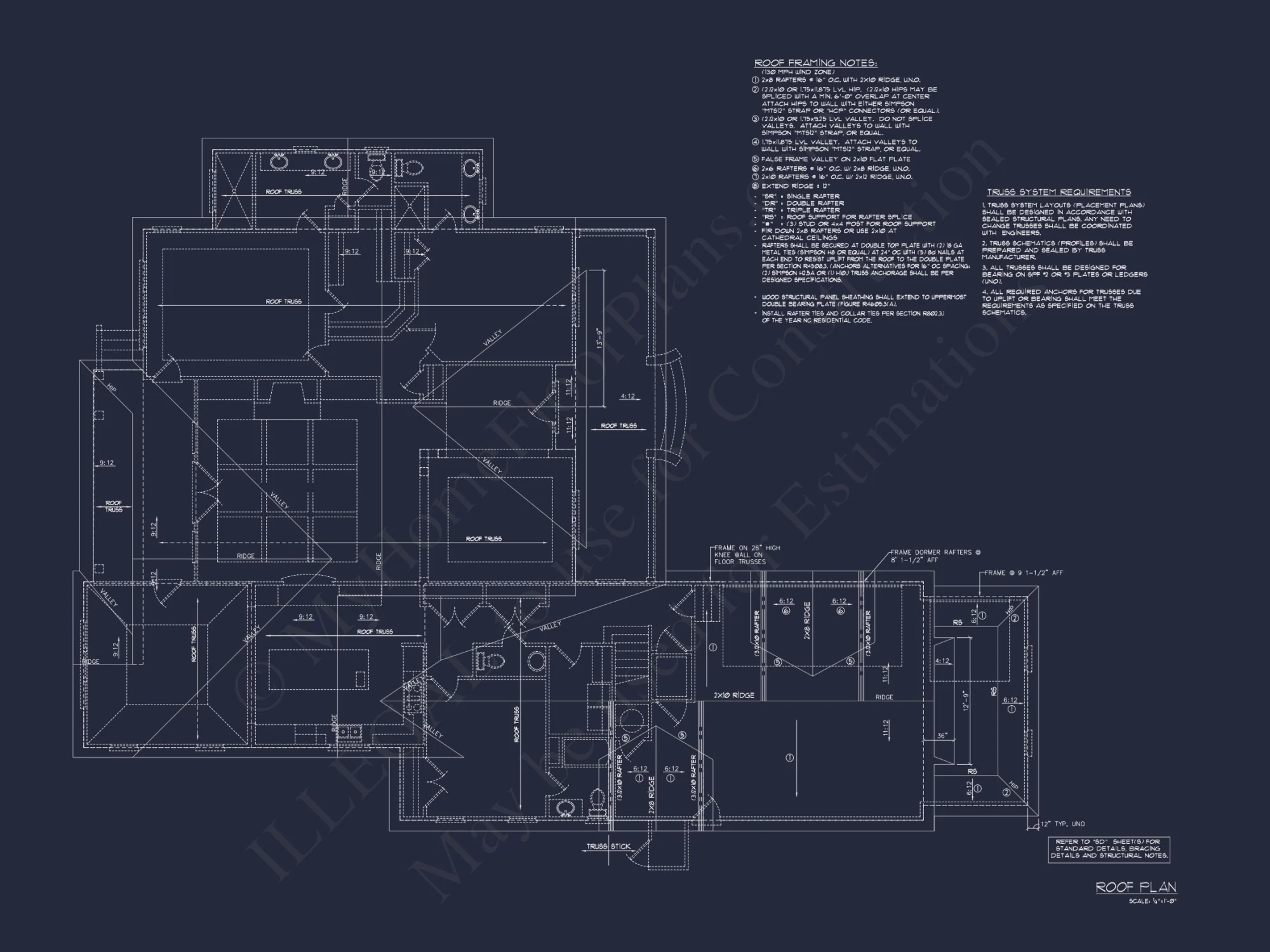 A Modern 1-Story house Plan with Detailed Designs & CAD
