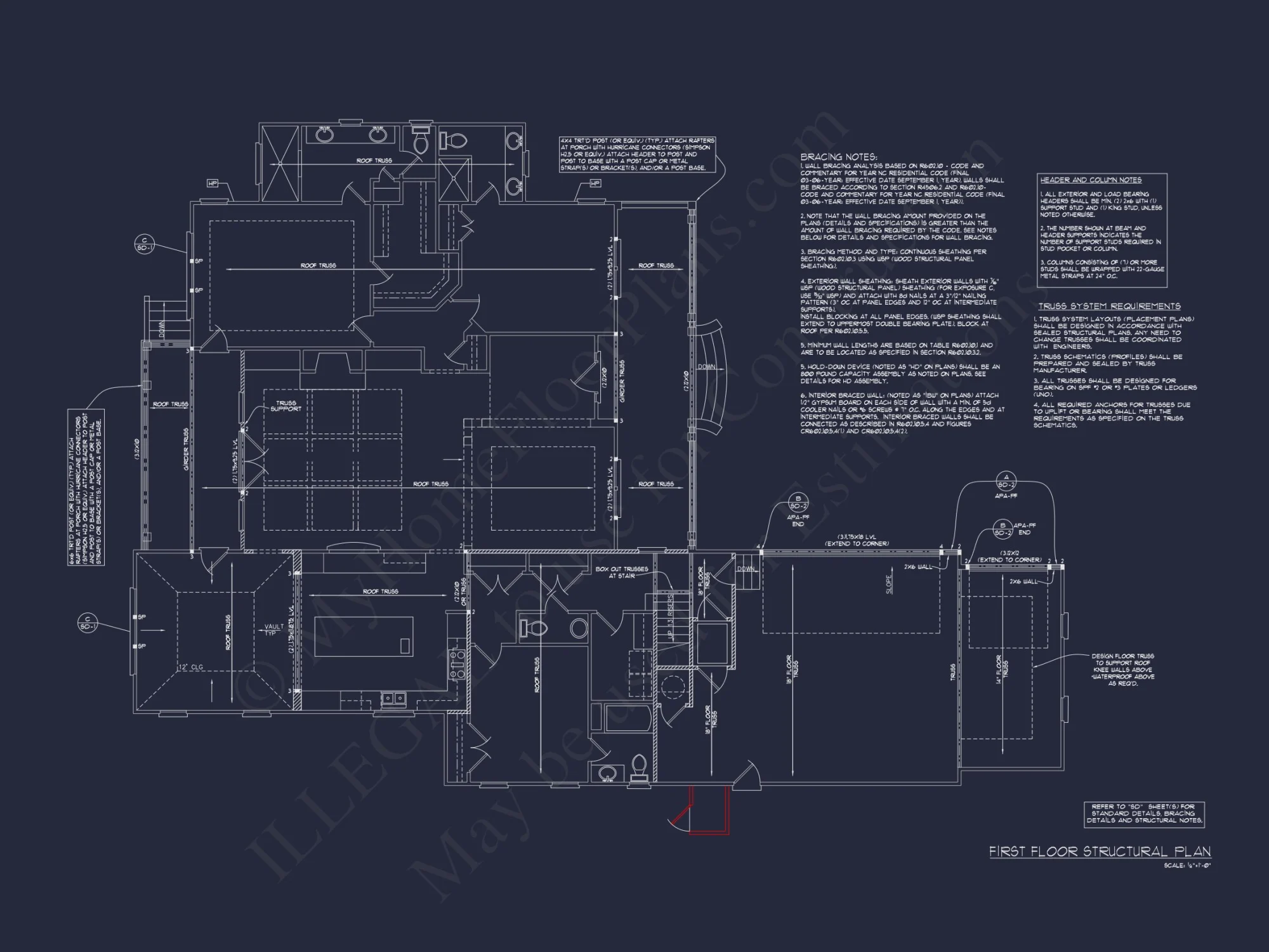 A Modern 1-Story house Plan with Detailed Designs & CAD