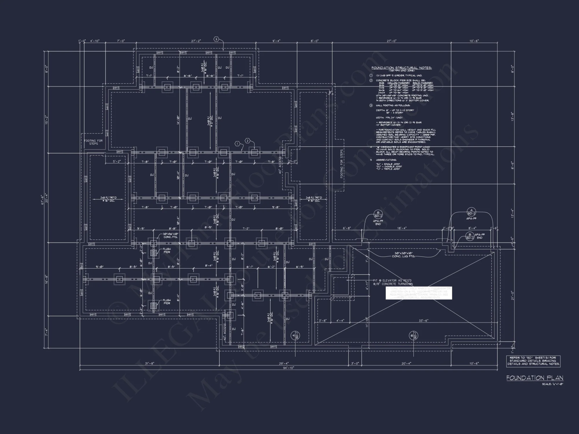 A Modern 1-Story house Plan with Detailed Designs & CAD