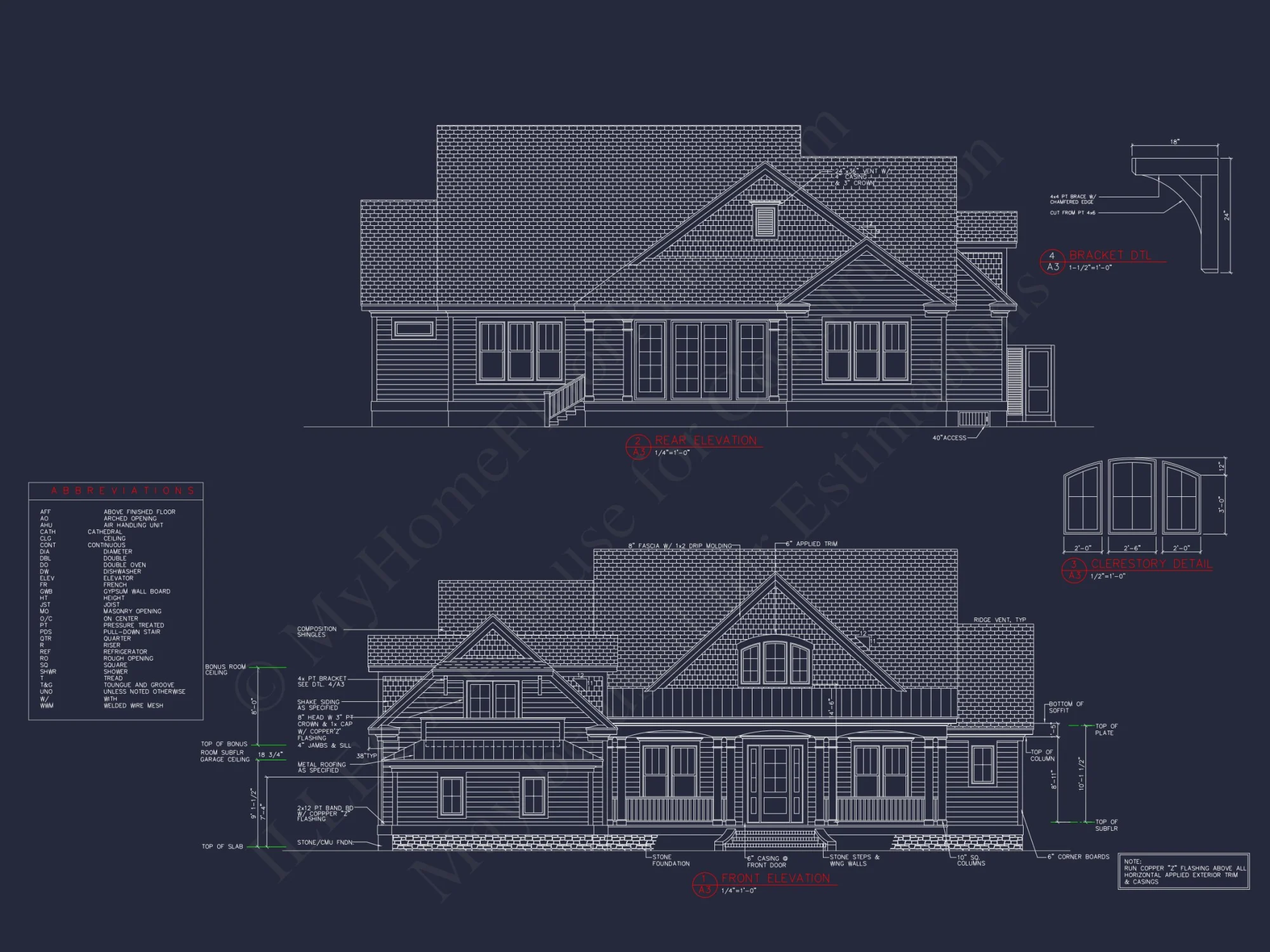 A Modern 1-Story house Plan with Detailed Designs & CAD